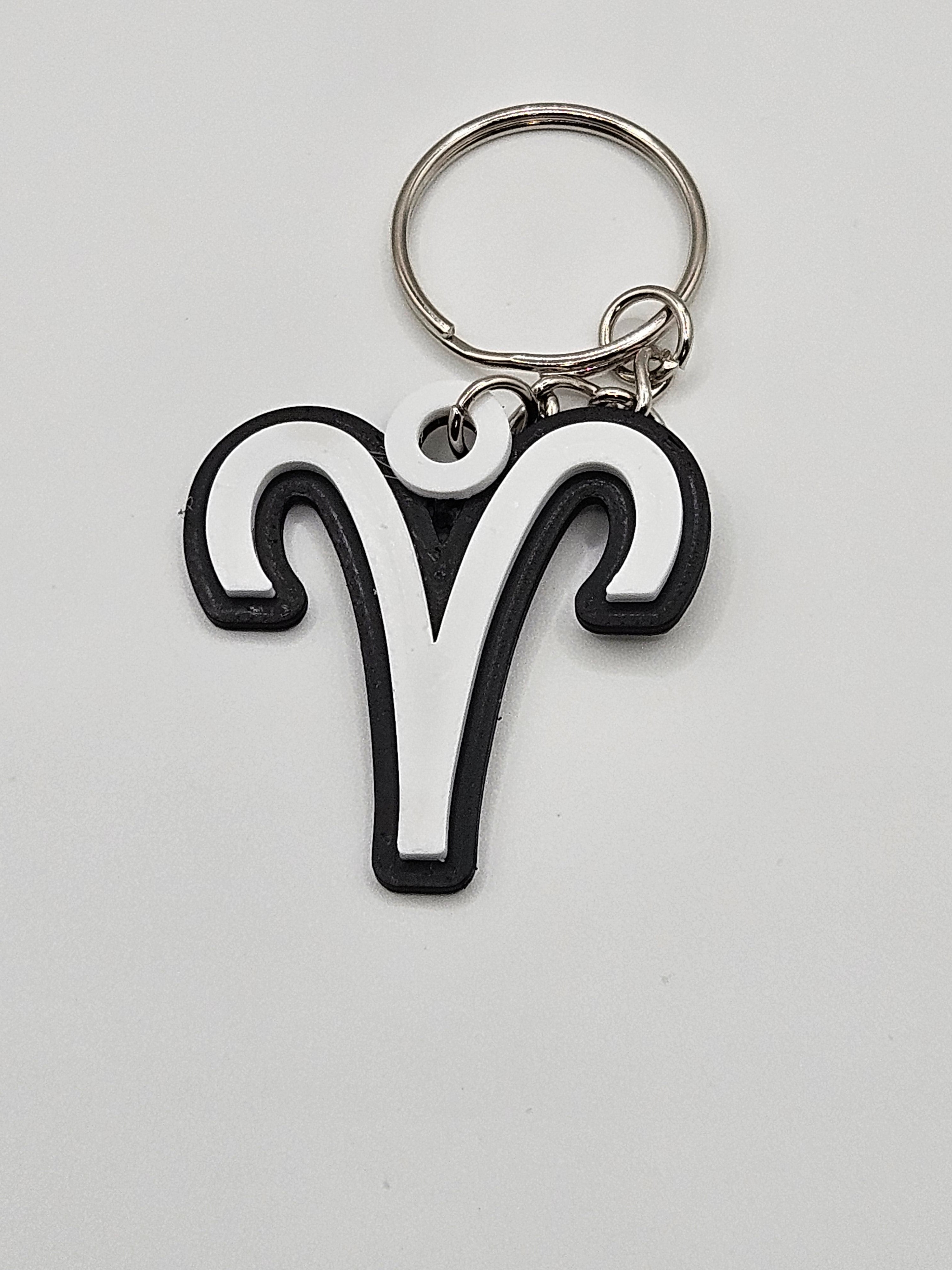 Zodiac Sign Keychain – 3D Printed Accessory