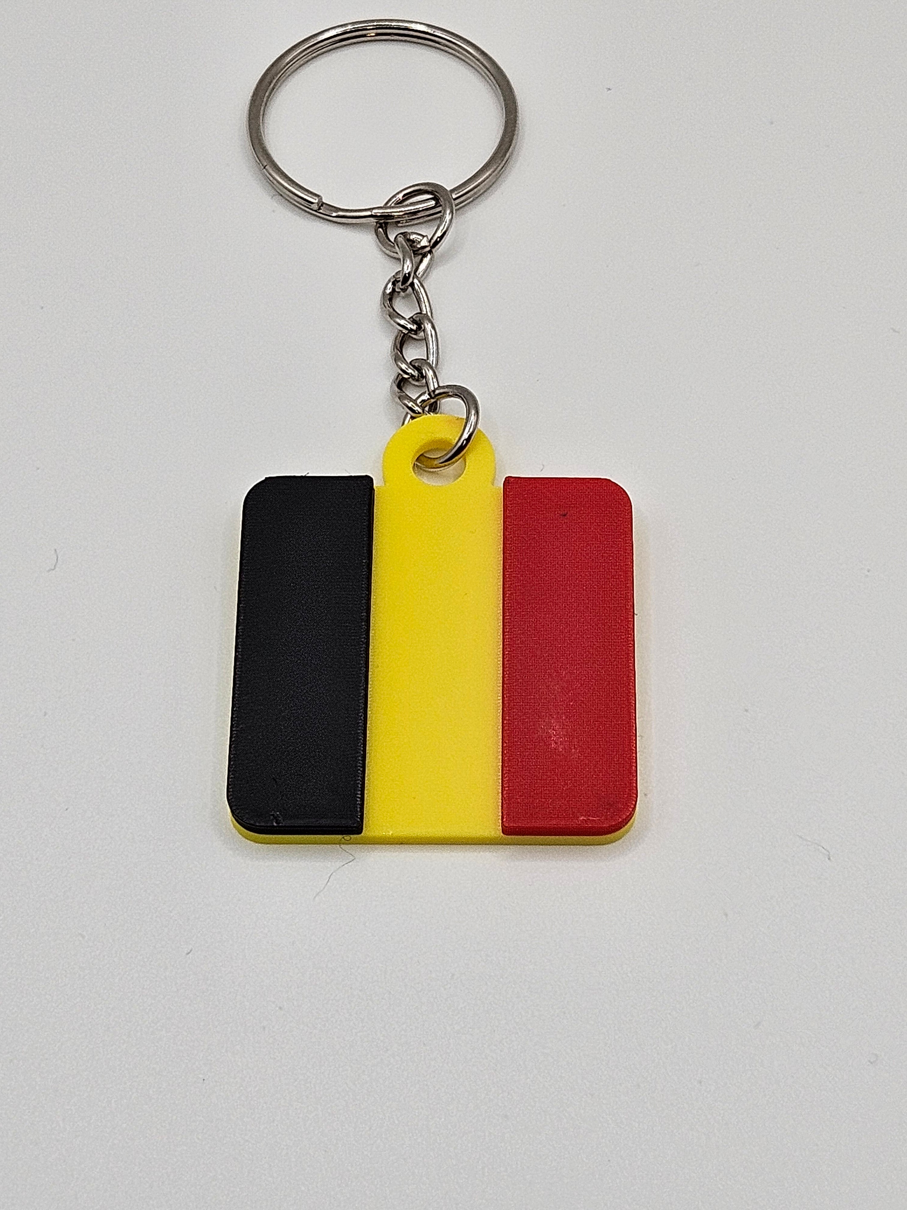 Country Flag Keychain – 3D Printed Accessory