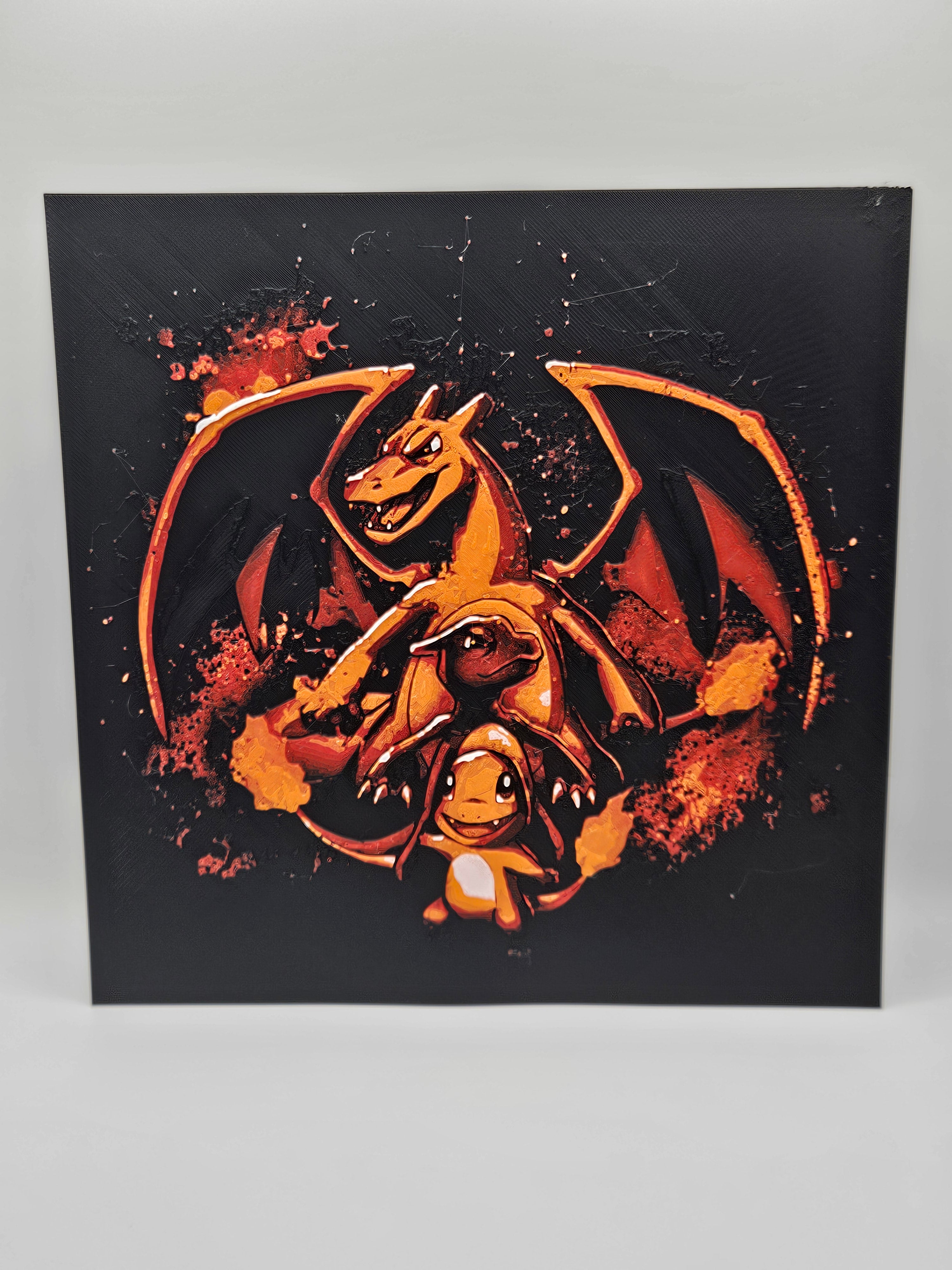 LayerForm Art Panel – Textured 3D Printed Wall Art