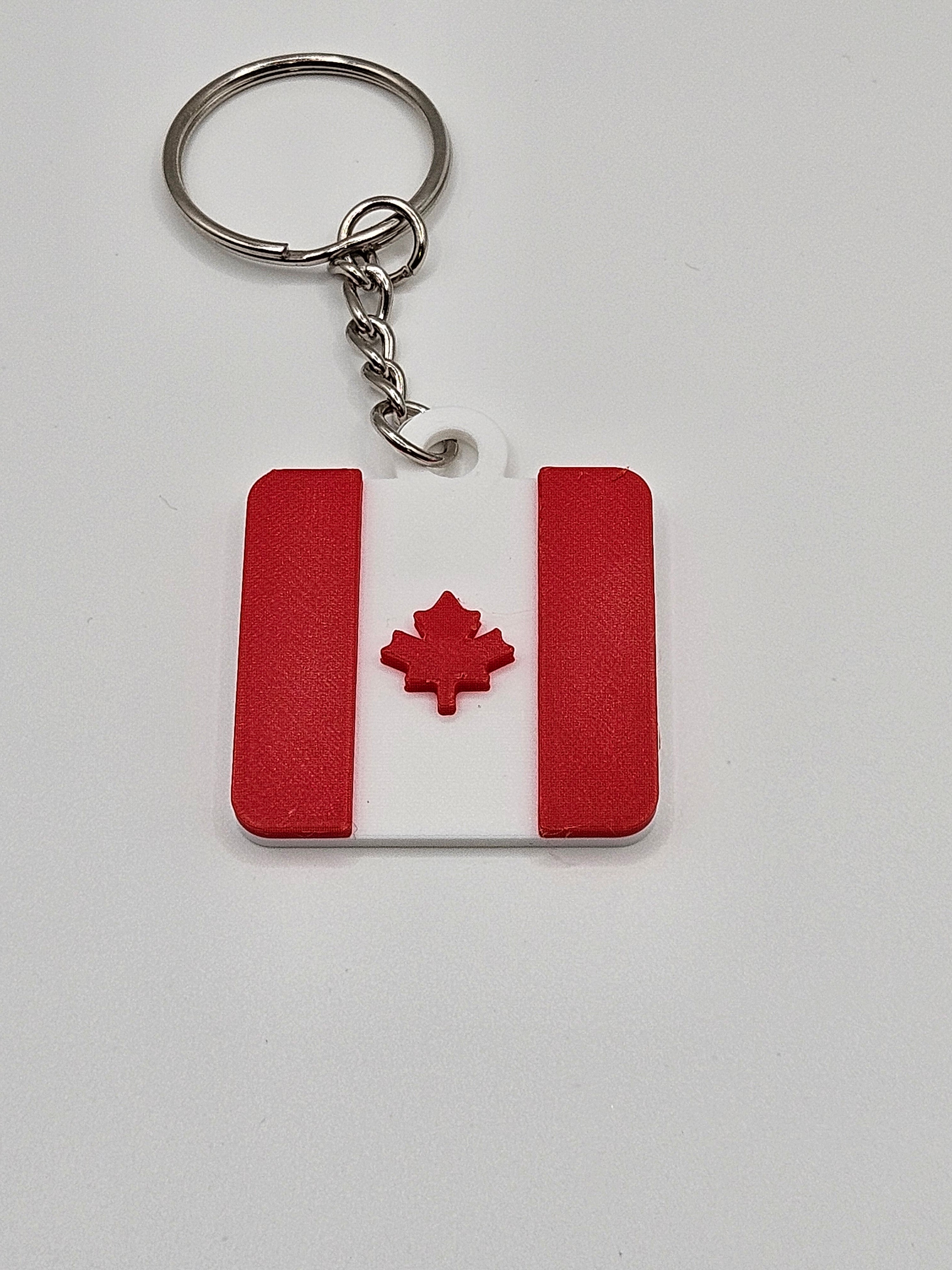 Country Flag Keychain – 3D Printed Accessory