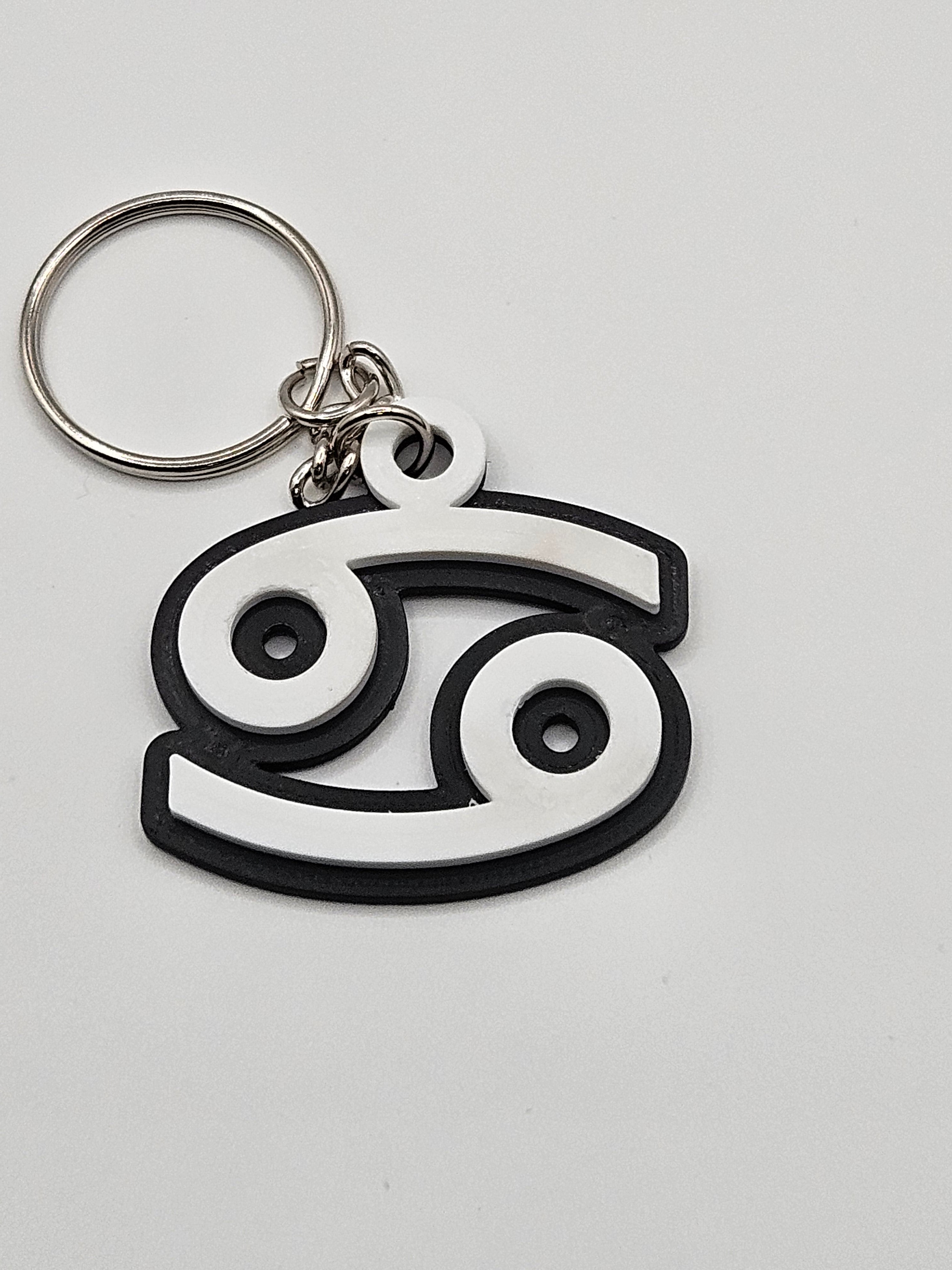 Zodiac Sign Keychain – 3D Printed Accessory