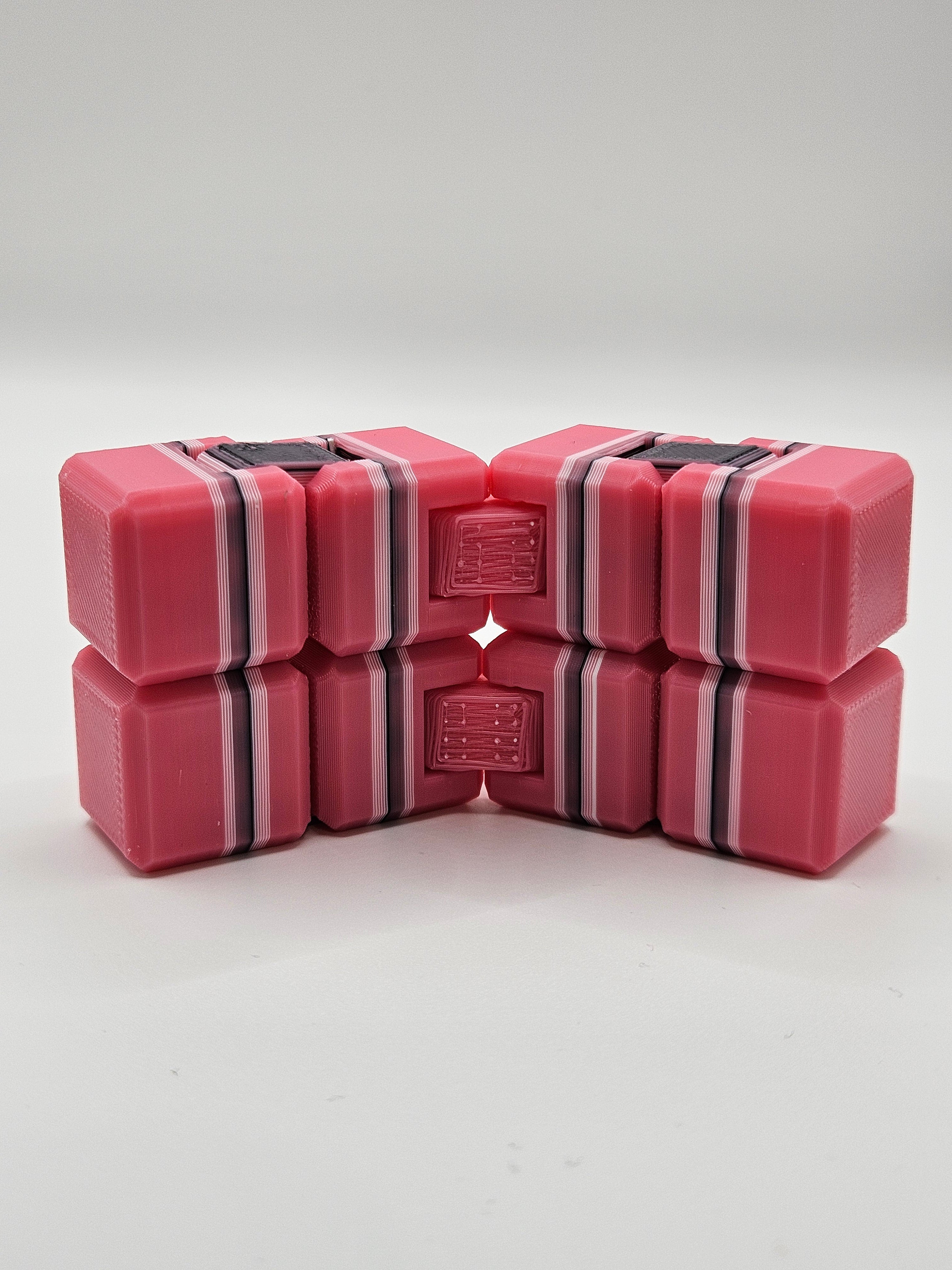 Flexi Infinity Cube – 3D Printed Fidget Toy