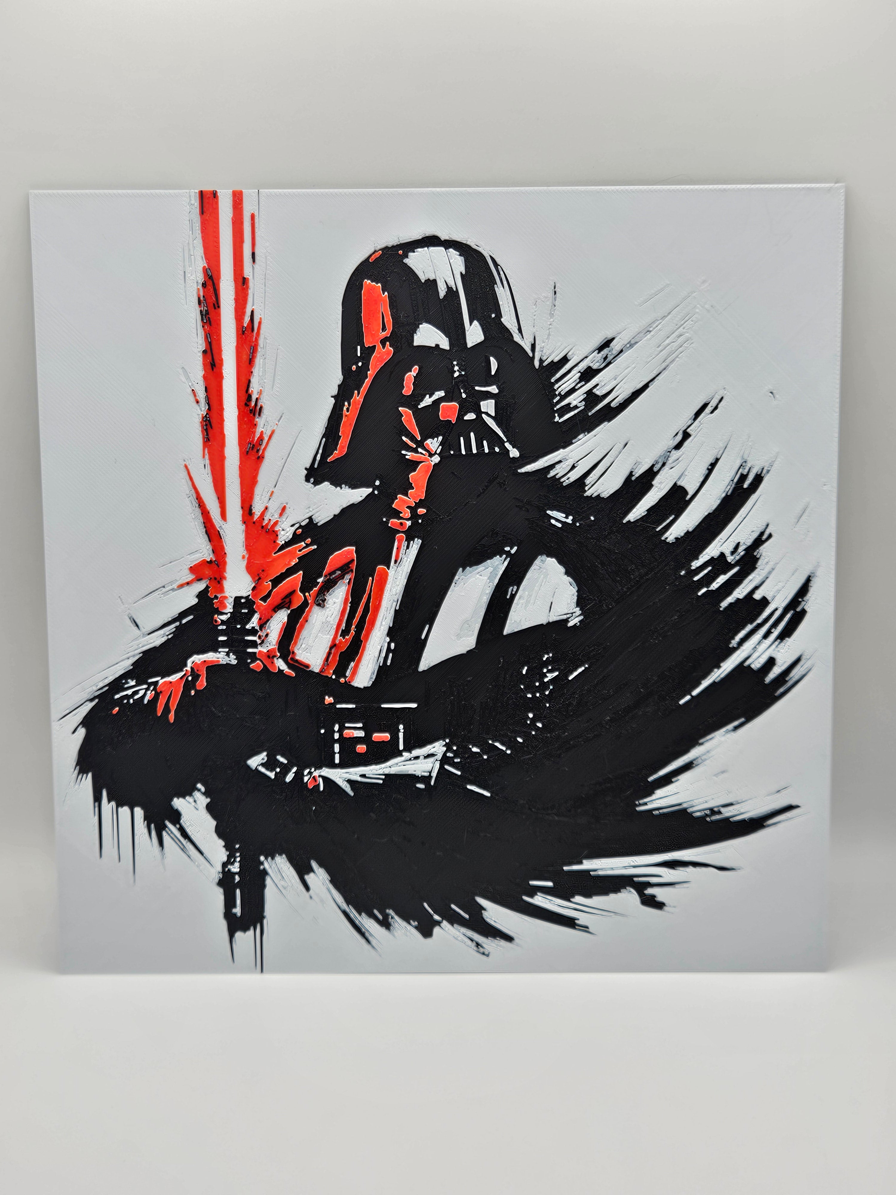 LayerForm Art Panel – Textured 3D Printed Wall Art