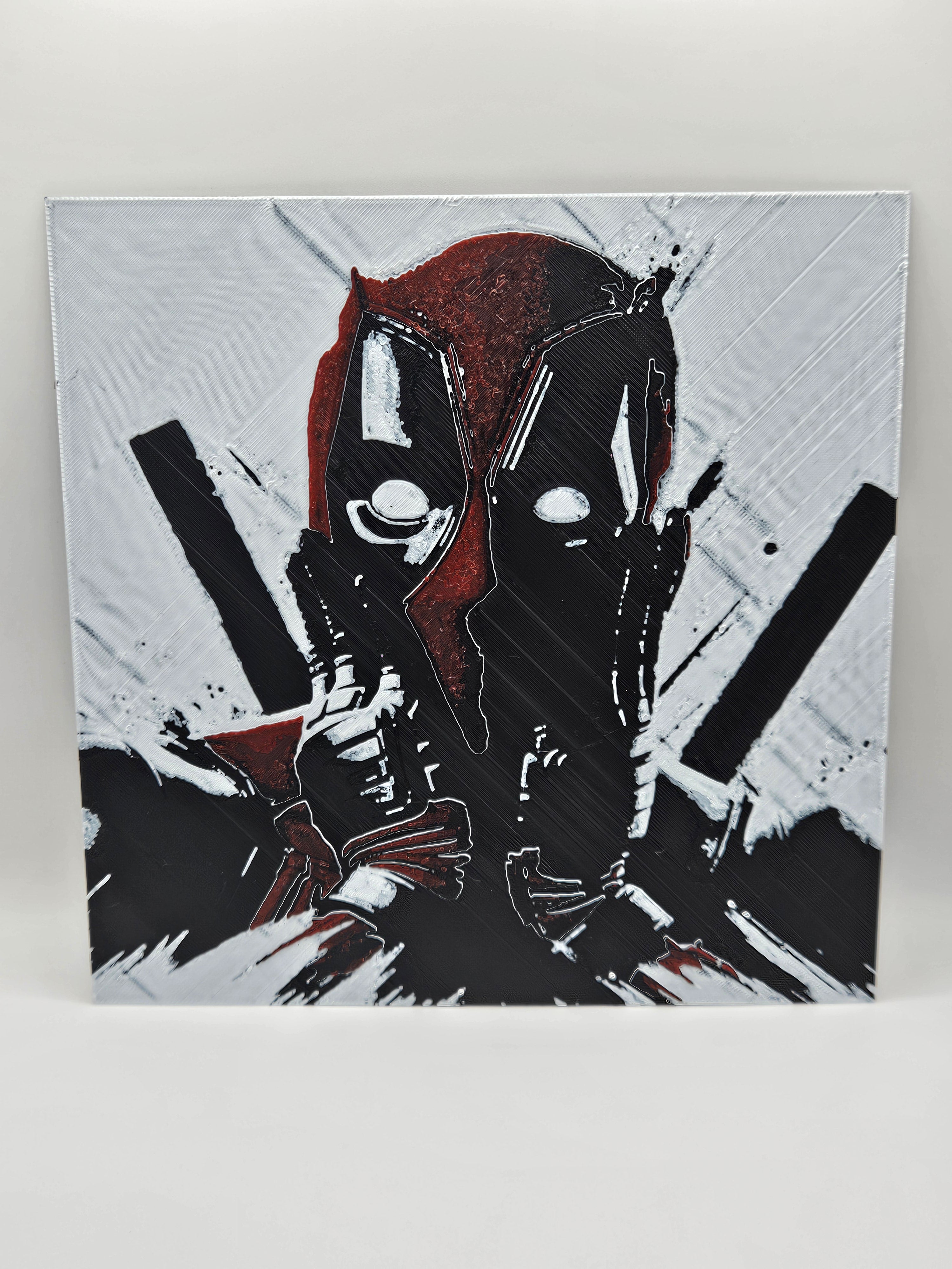 LayerForm Art Panel – Textured 3D Printed Wall Art