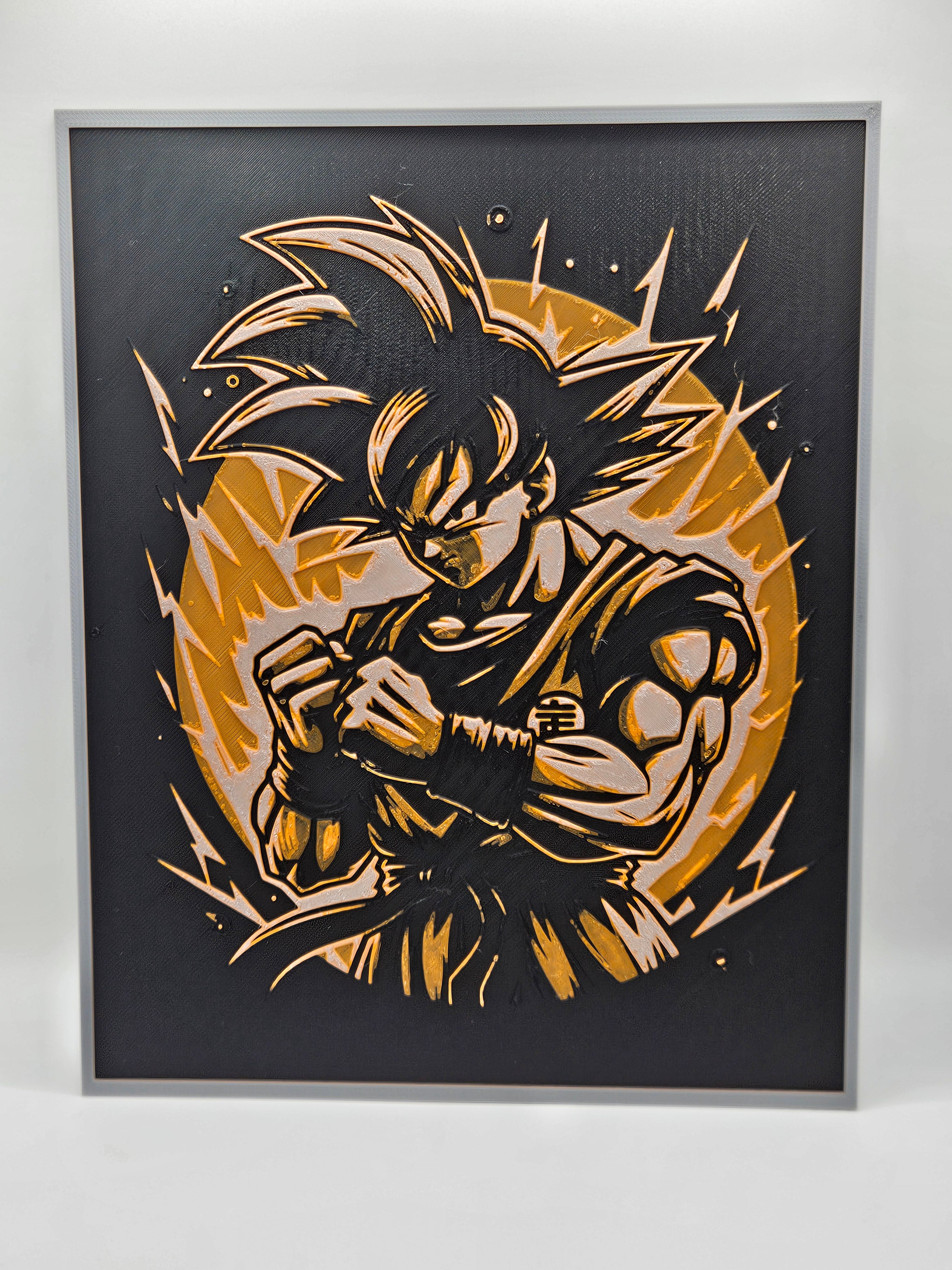 LayerForm Art Panel – Textured 3D Printed Wall Art