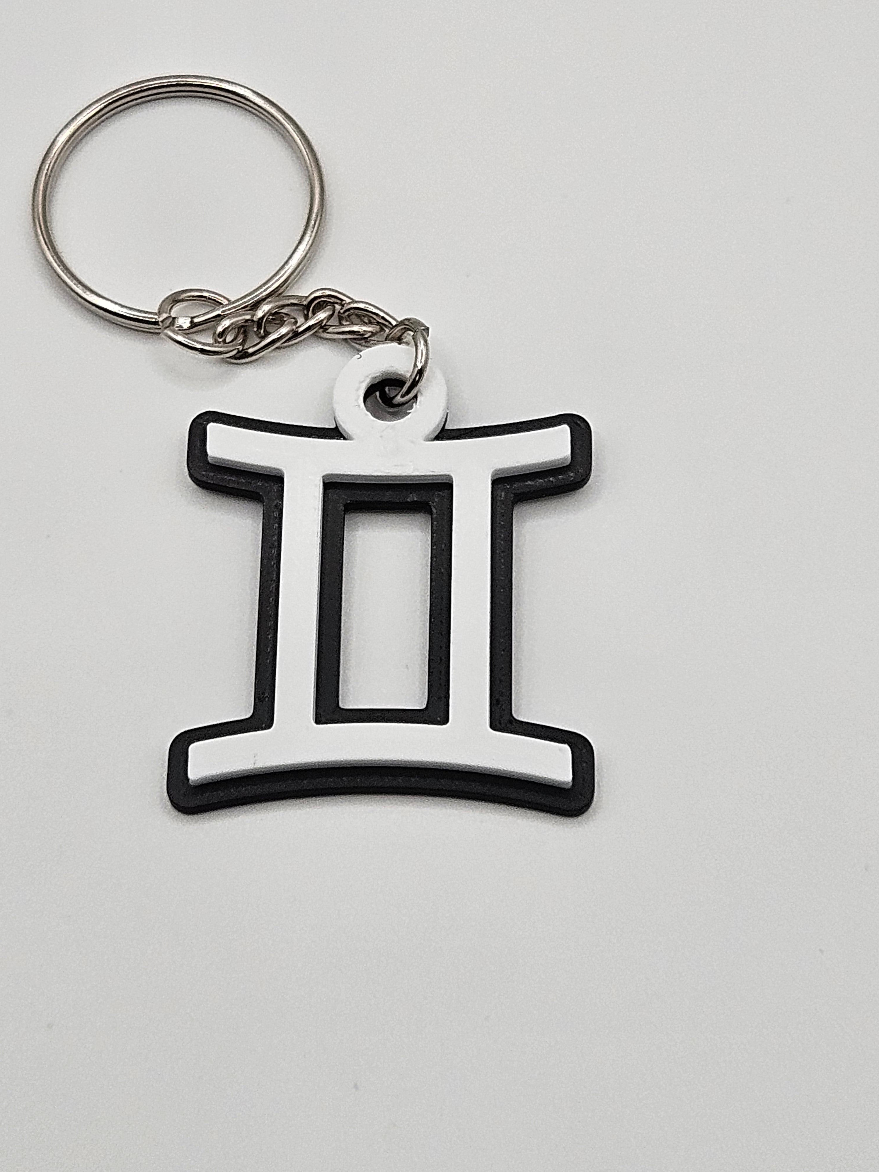 Zodiac Sign Keychain – 3D Printed Accessory