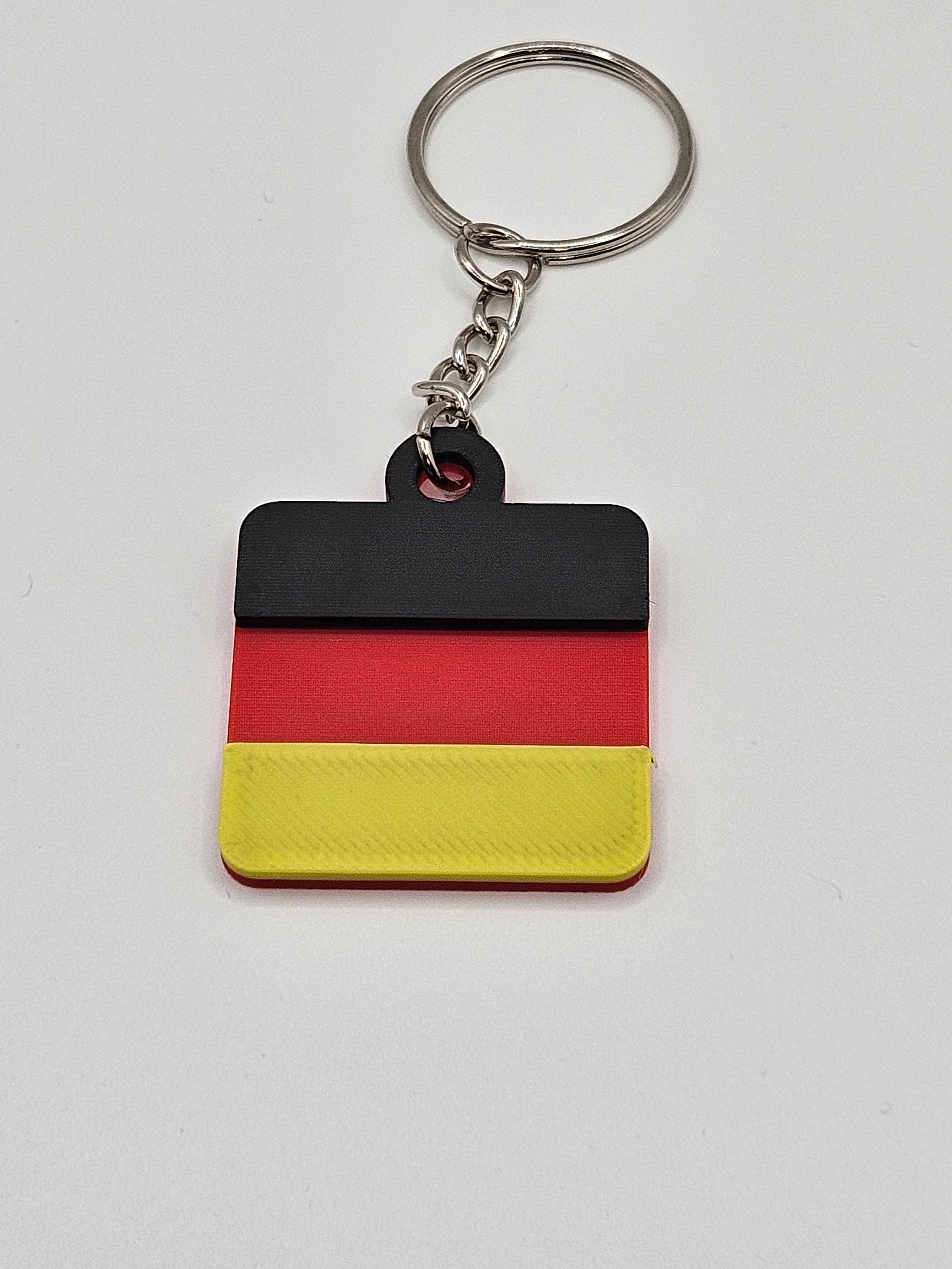 Country Flag Keychain – 3D Printed Accessory