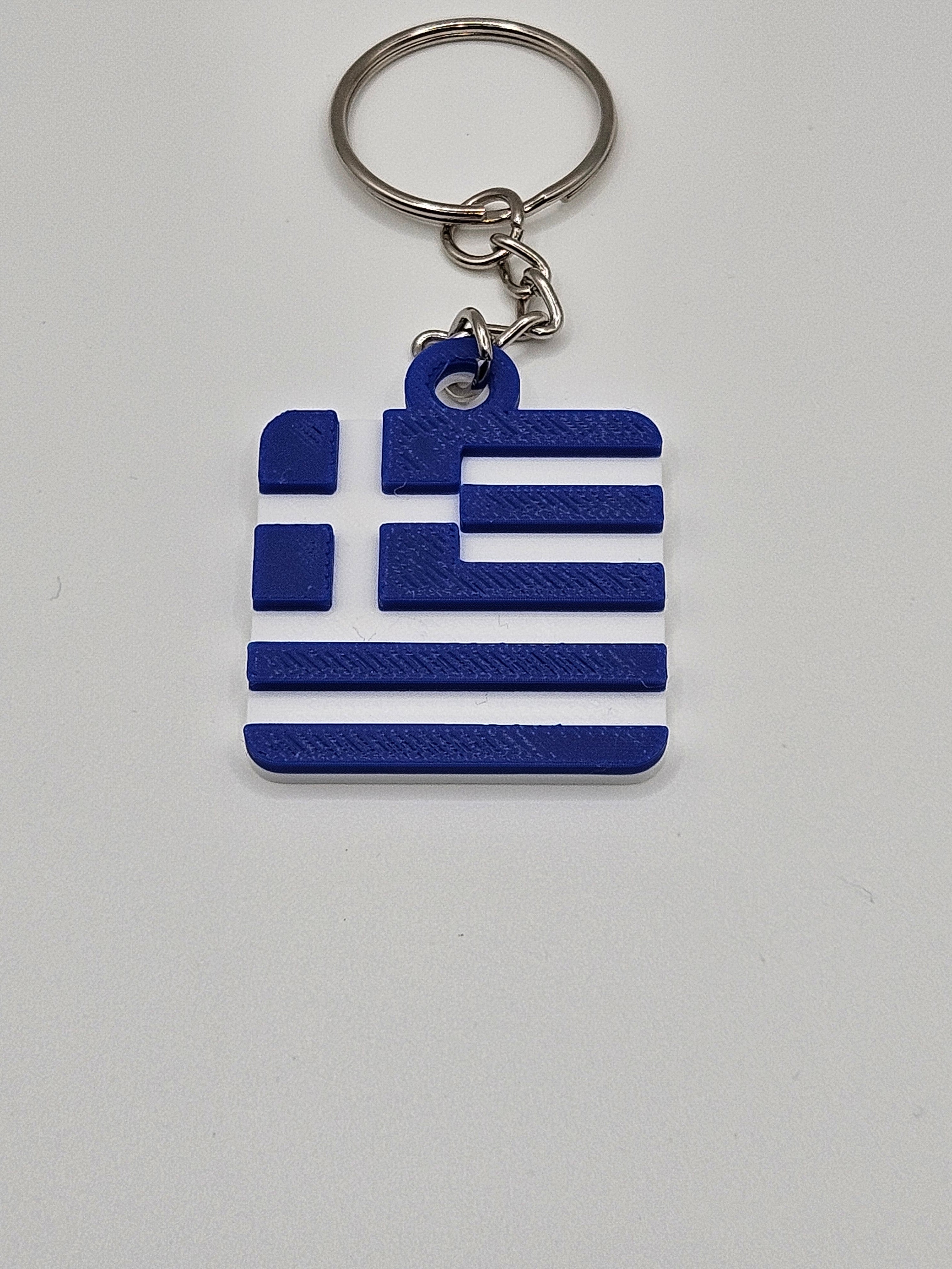 Country Flag Keychain – 3D Printed Accessory