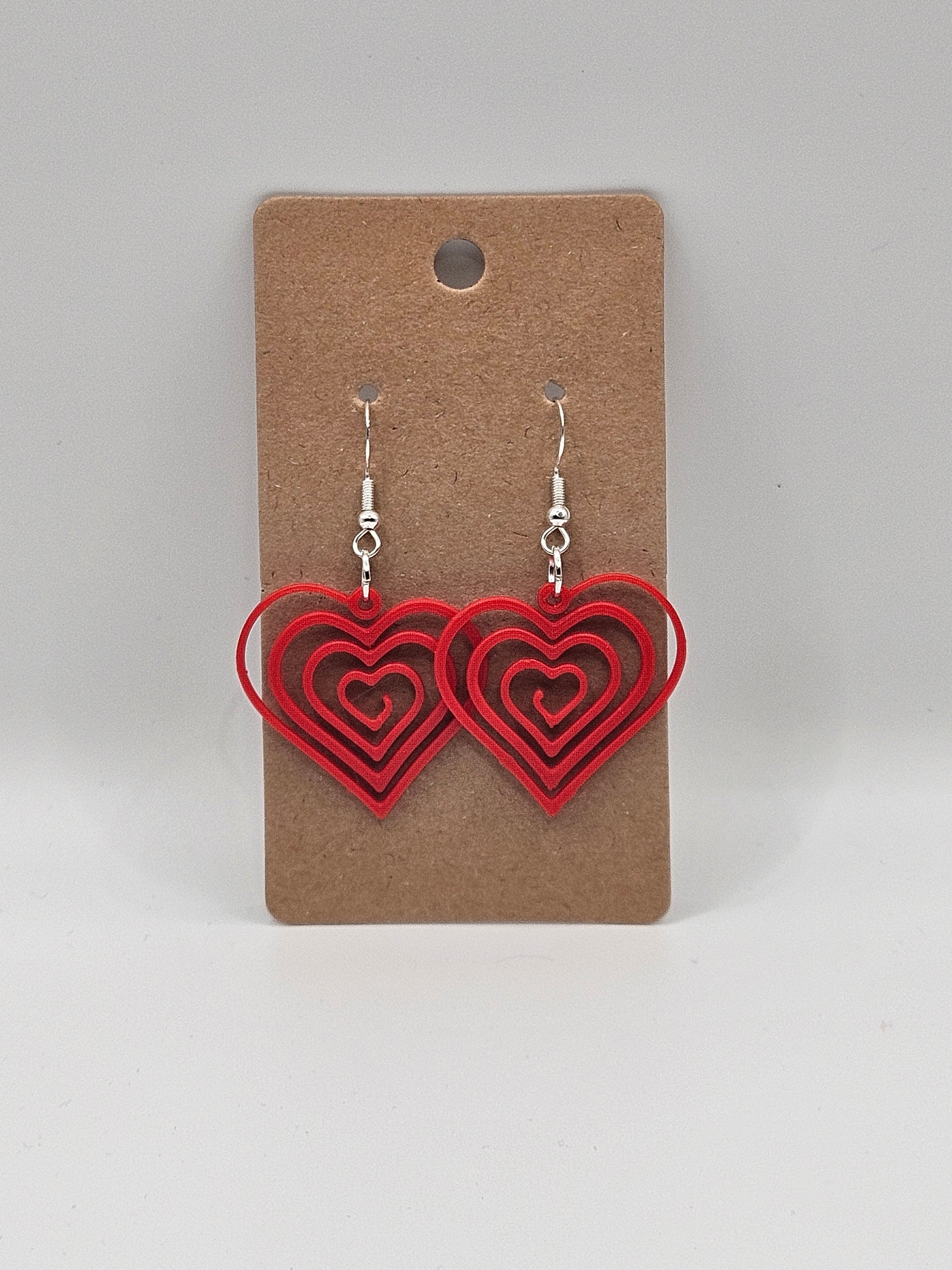 DangleCraft Earrings – 3D Printed Collection