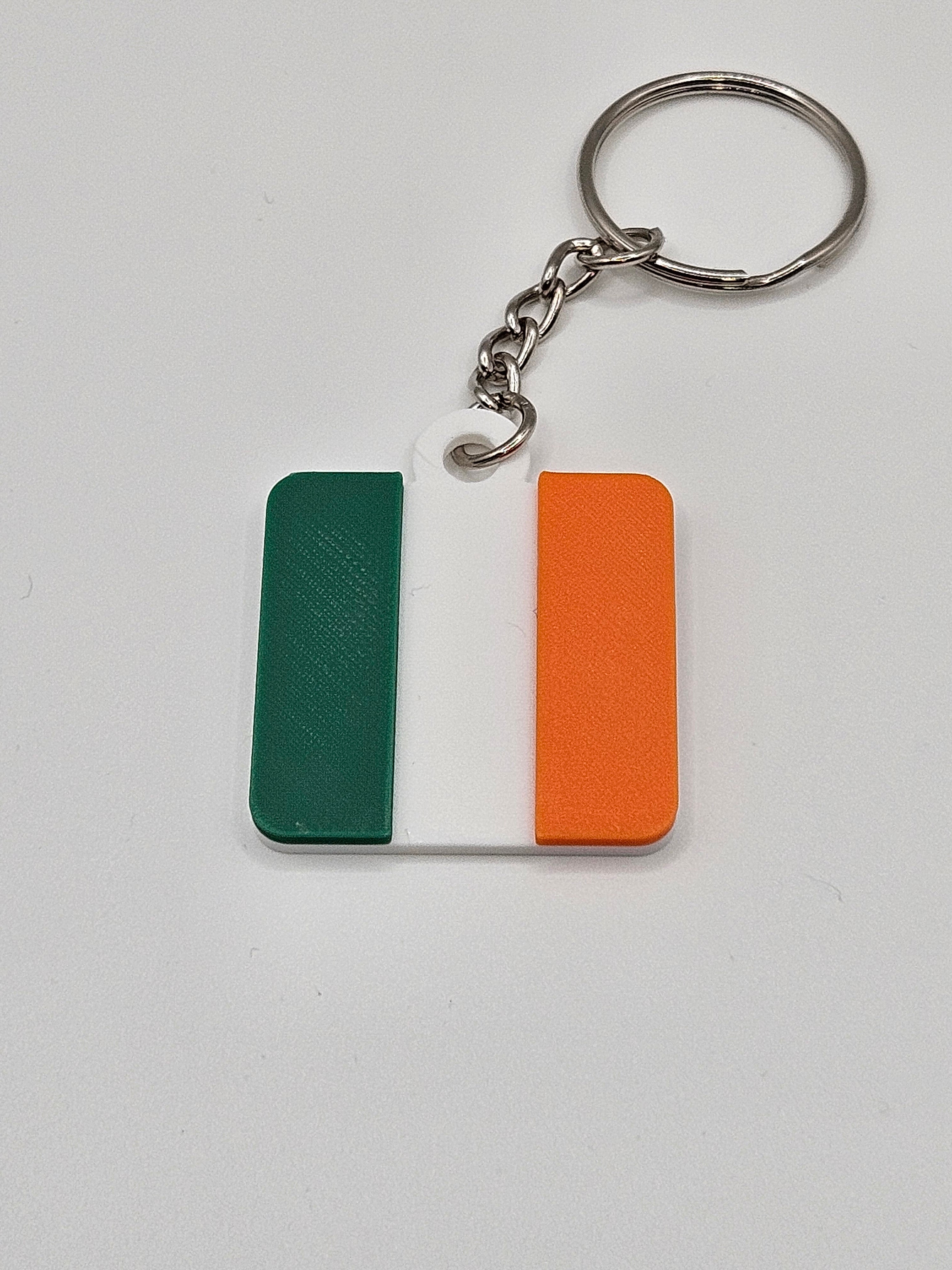Country Flag Keychain – 3D Printed Accessory