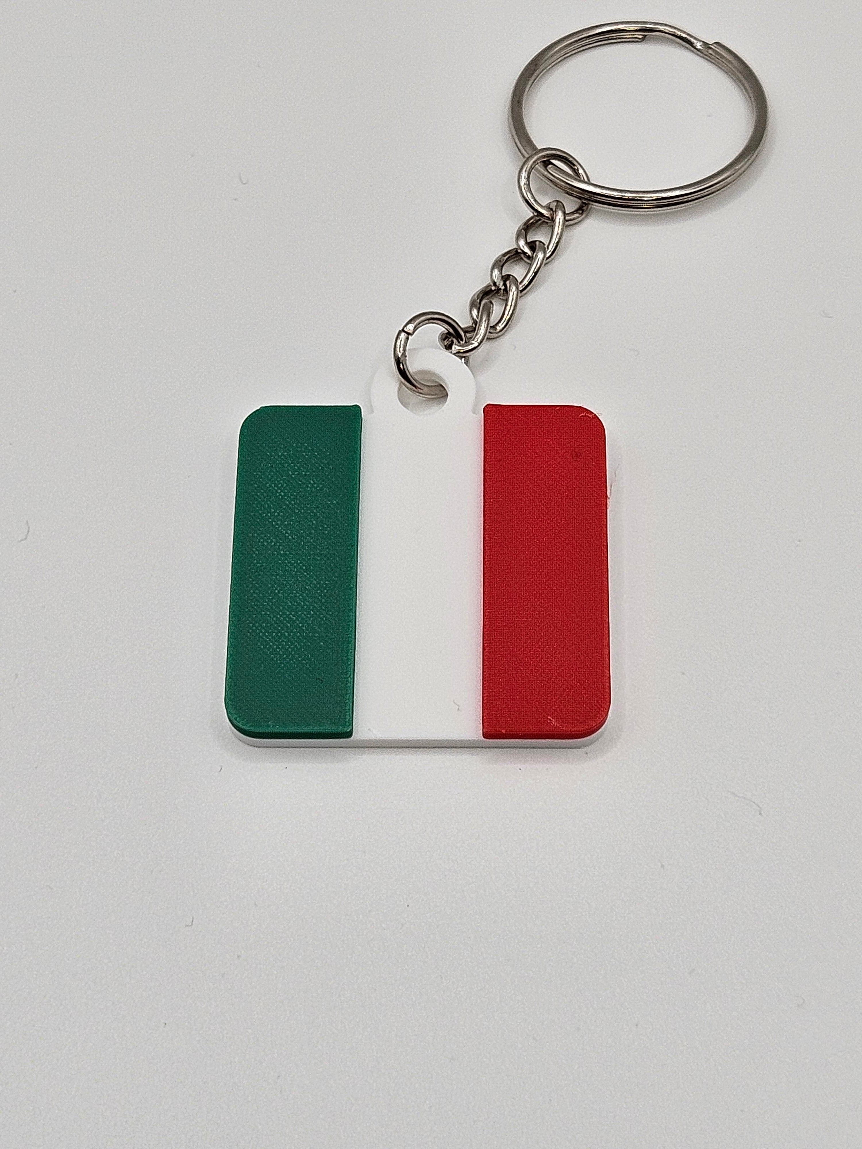 Country Flag Keychain – 3D Printed Accessory