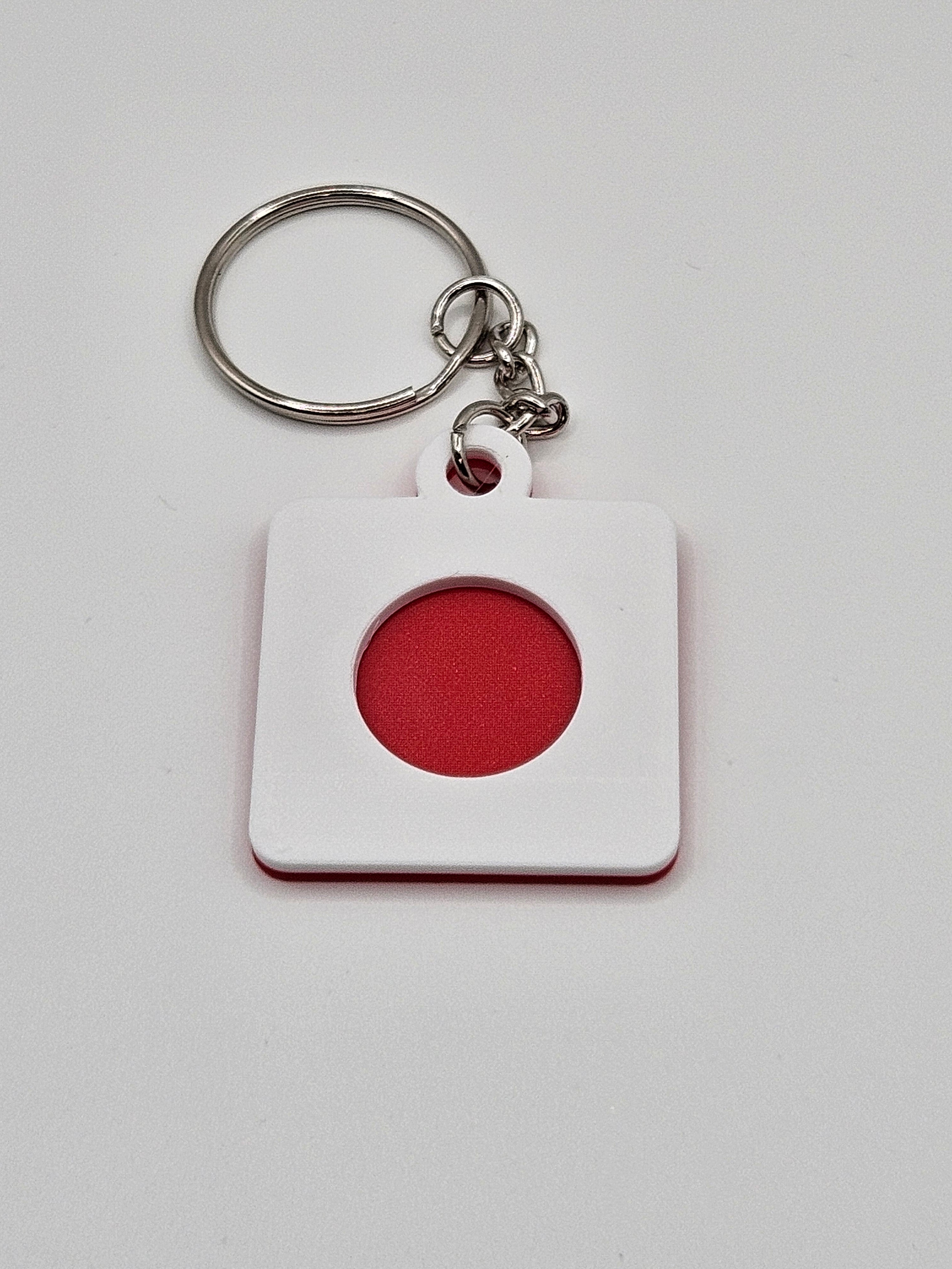 Country Flag Keychain – 3D Printed Accessory