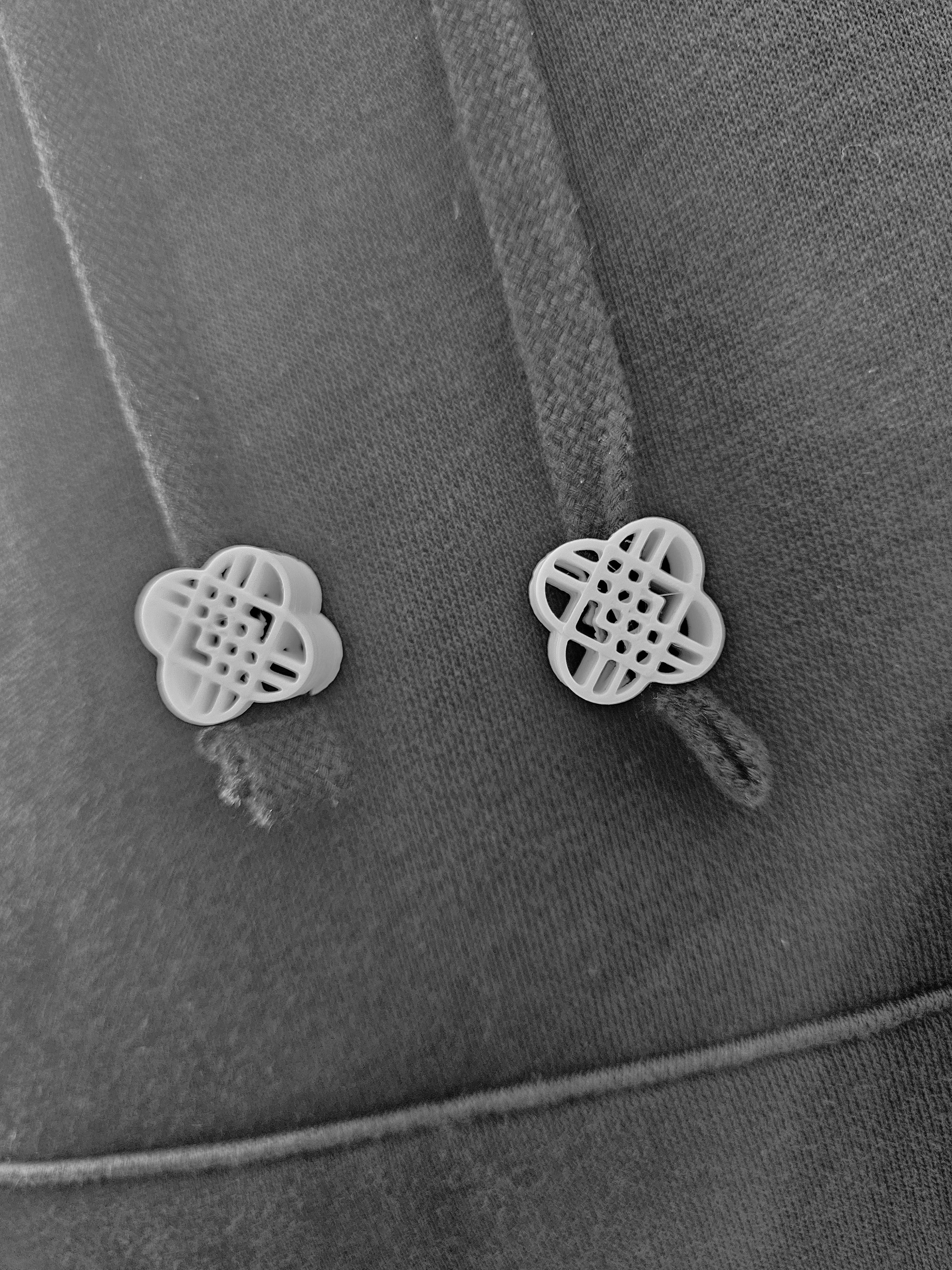 Hoodie String Charms – 3D Printed Accessories