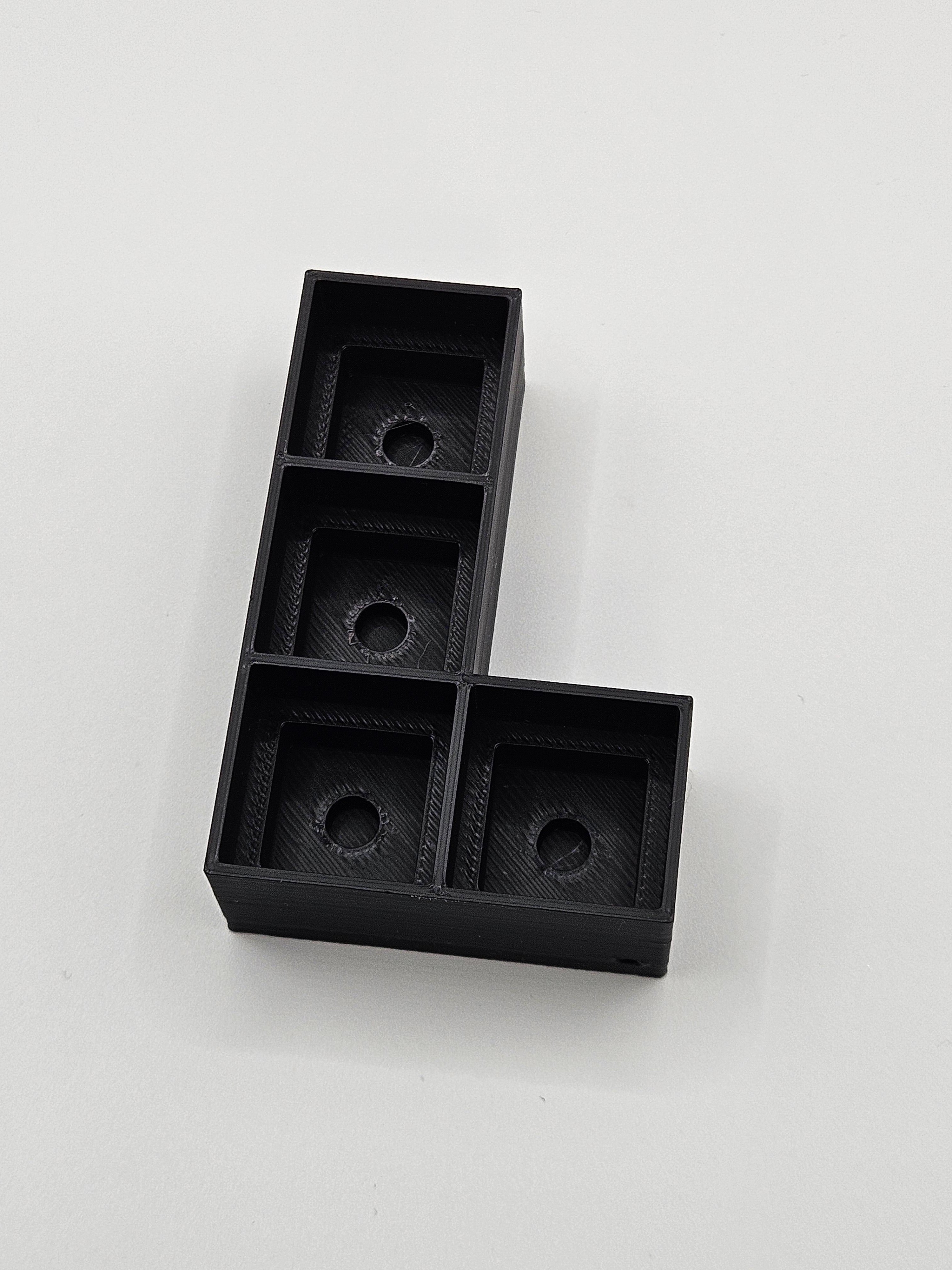 ClickBlock "L" Fidget – 3D Printed Mechanical Clicker