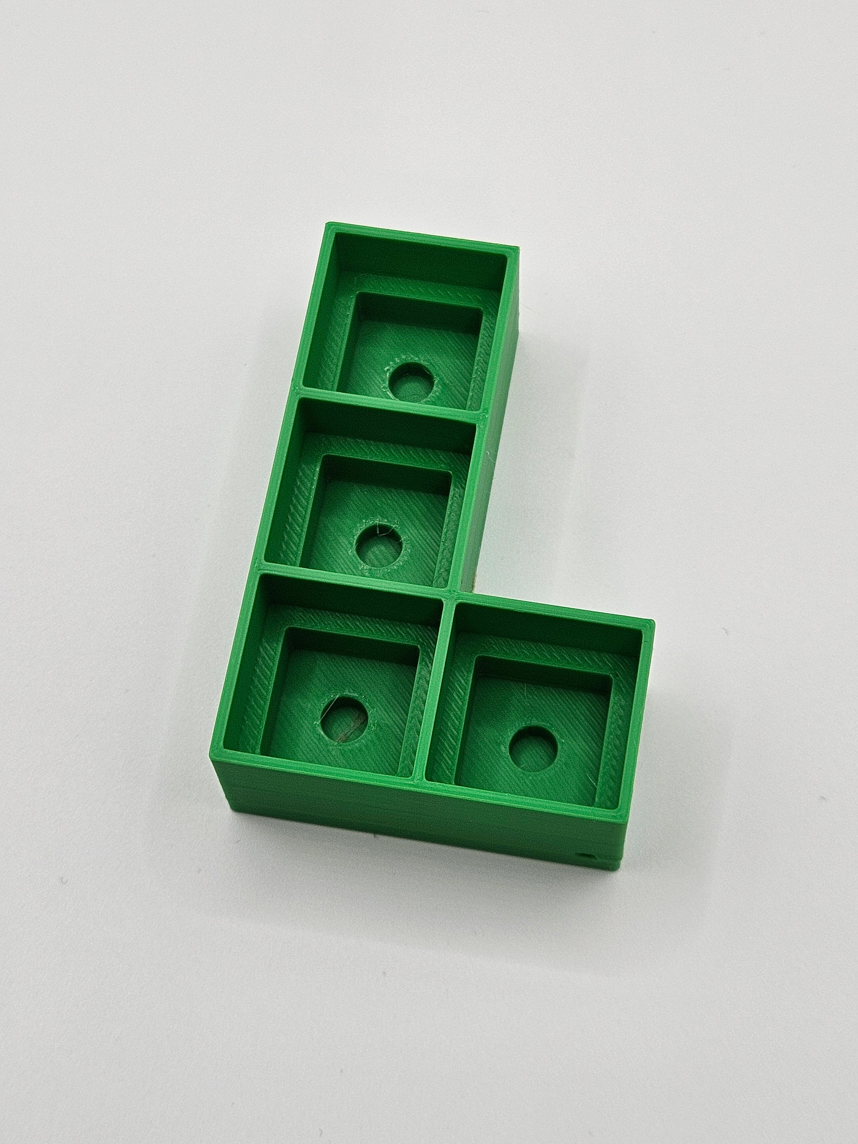 ClickBlock "L" Fidget – 3D Printed Mechanical Clicker