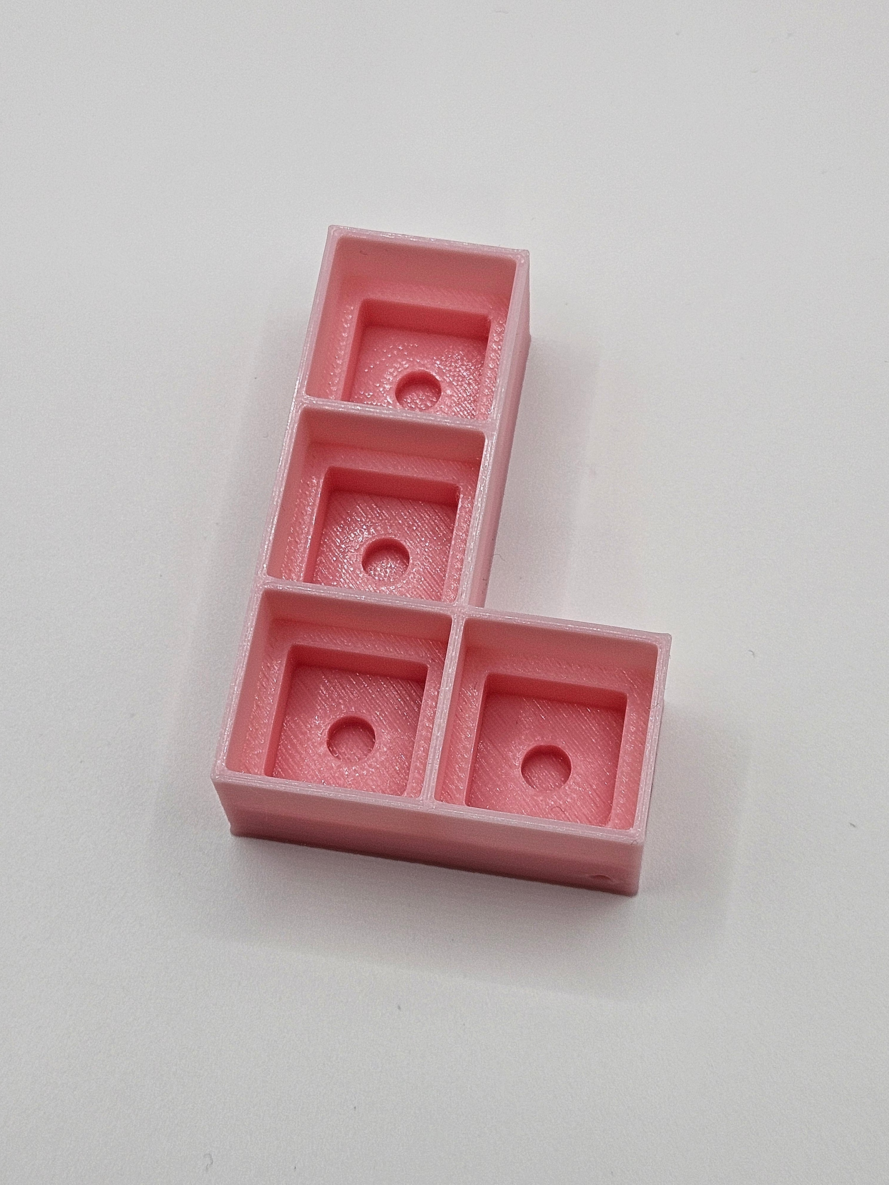 ClickBlock "L" Fidget – 3D Printed Mechanical Clicker