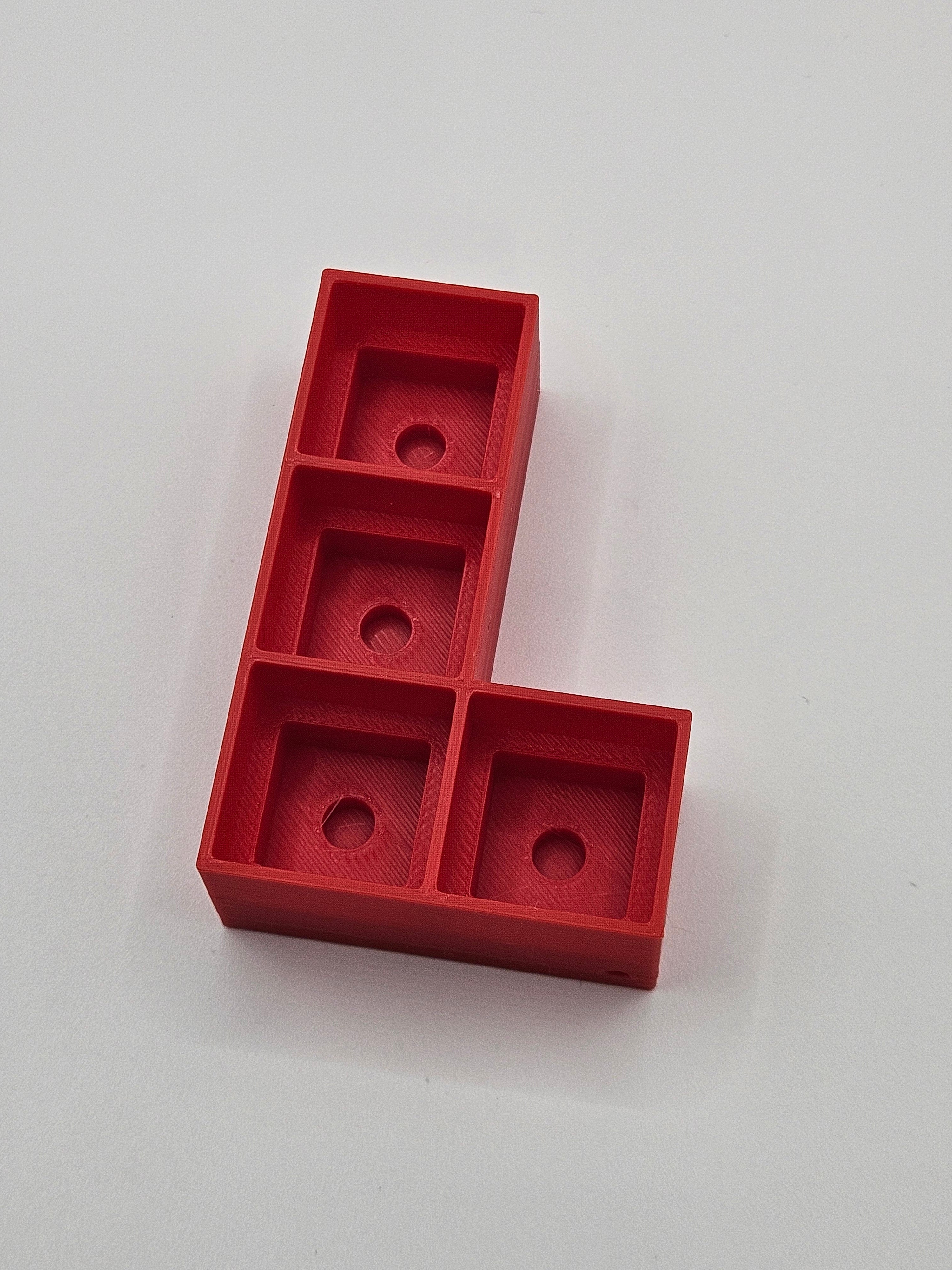 ClickBlock "L" Fidget – 3D Printed Mechanical Clicker