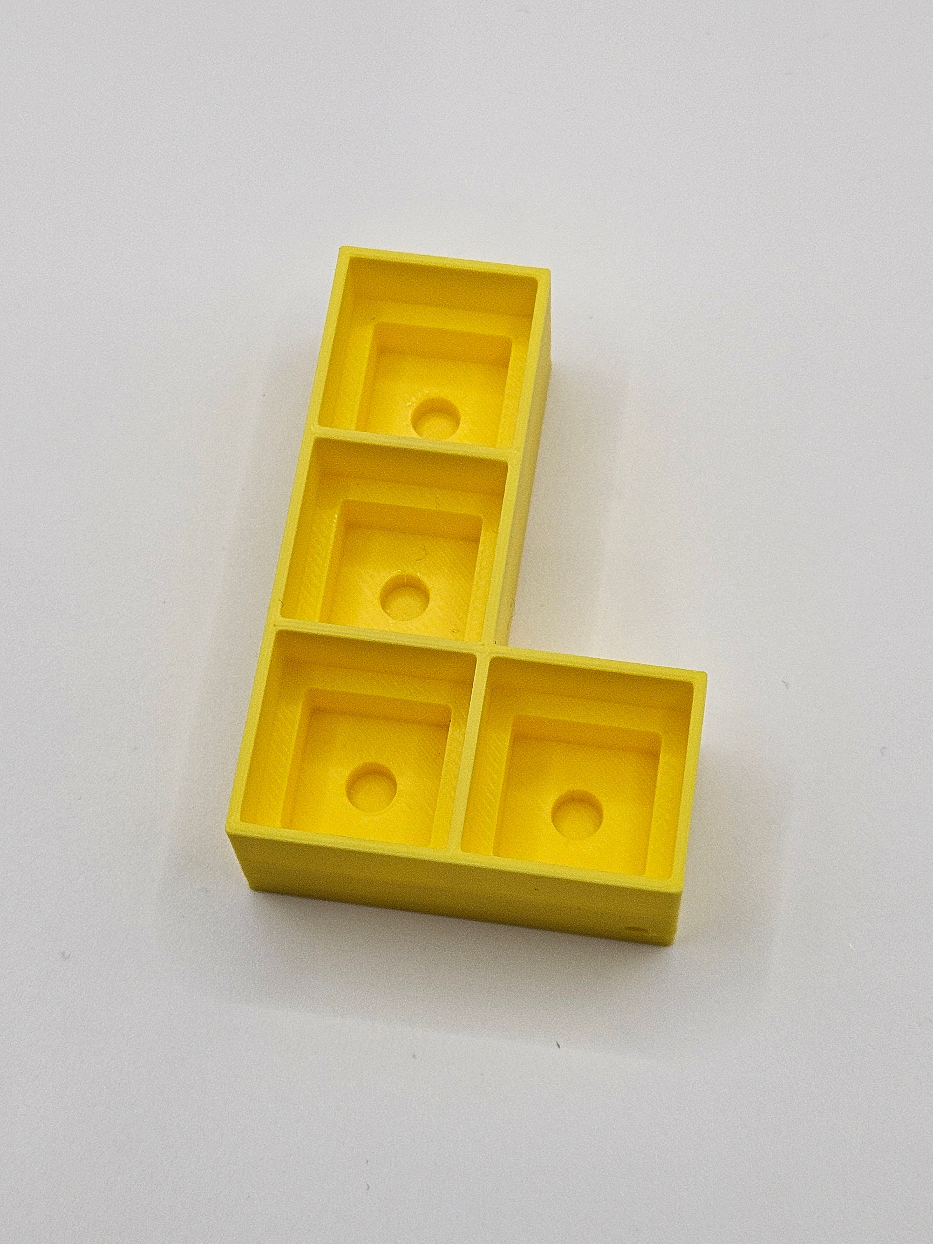 ClickBlock "L" Fidget – 3D Printed Mechanical Clicker