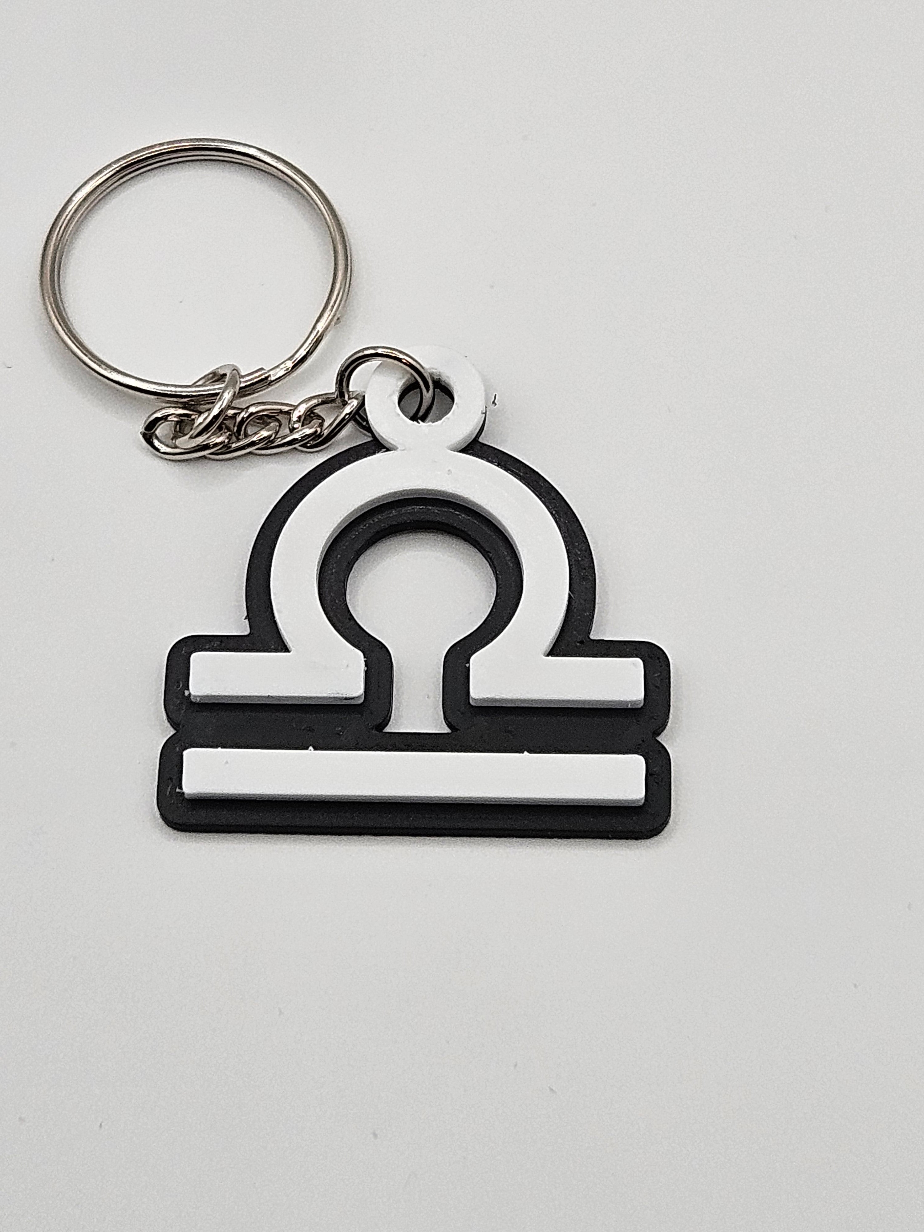 Zodiac Sign Keychain – 3D Printed Accessory
