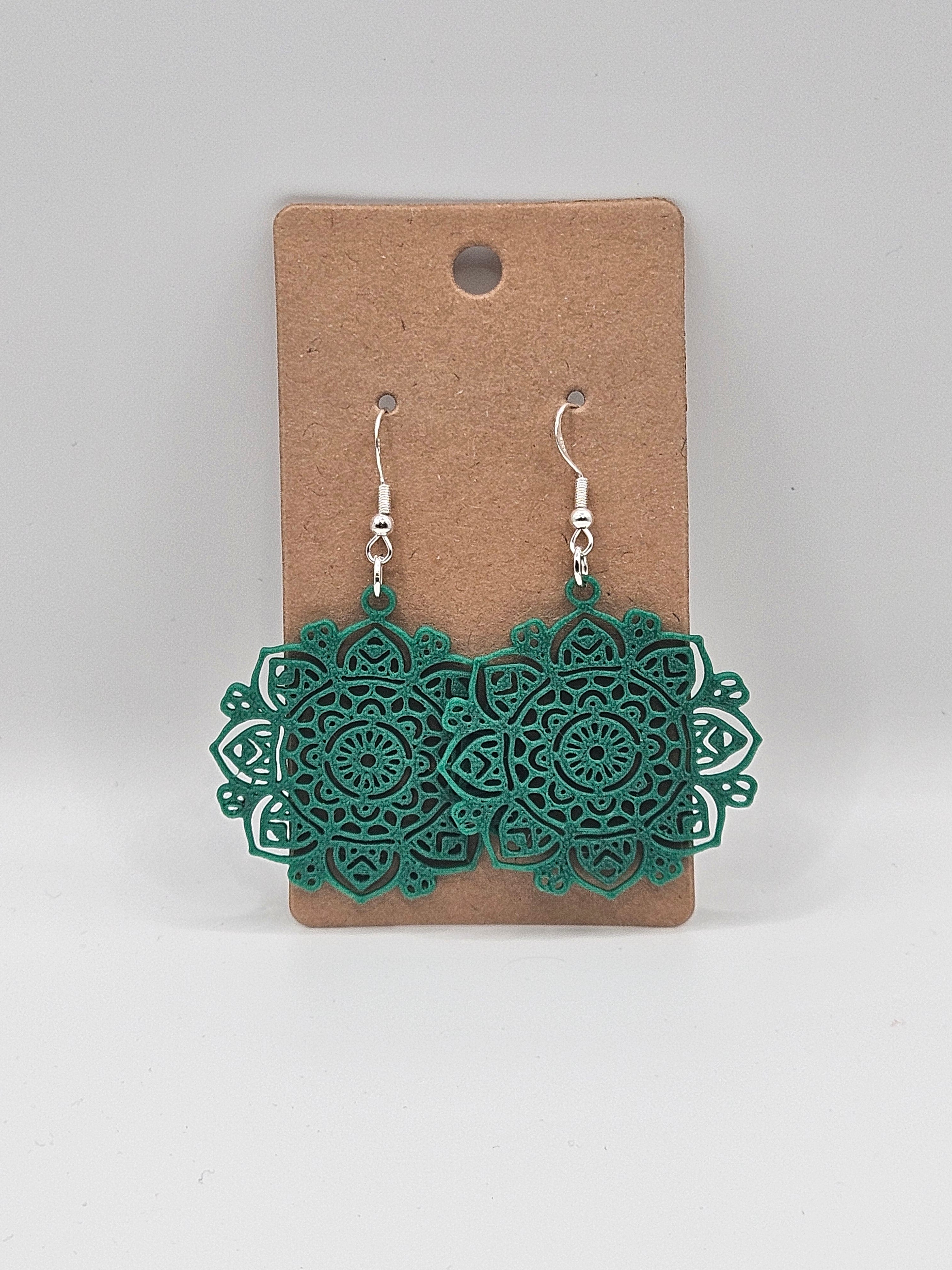 DangleCraft Earrings – 3D Printed Collection