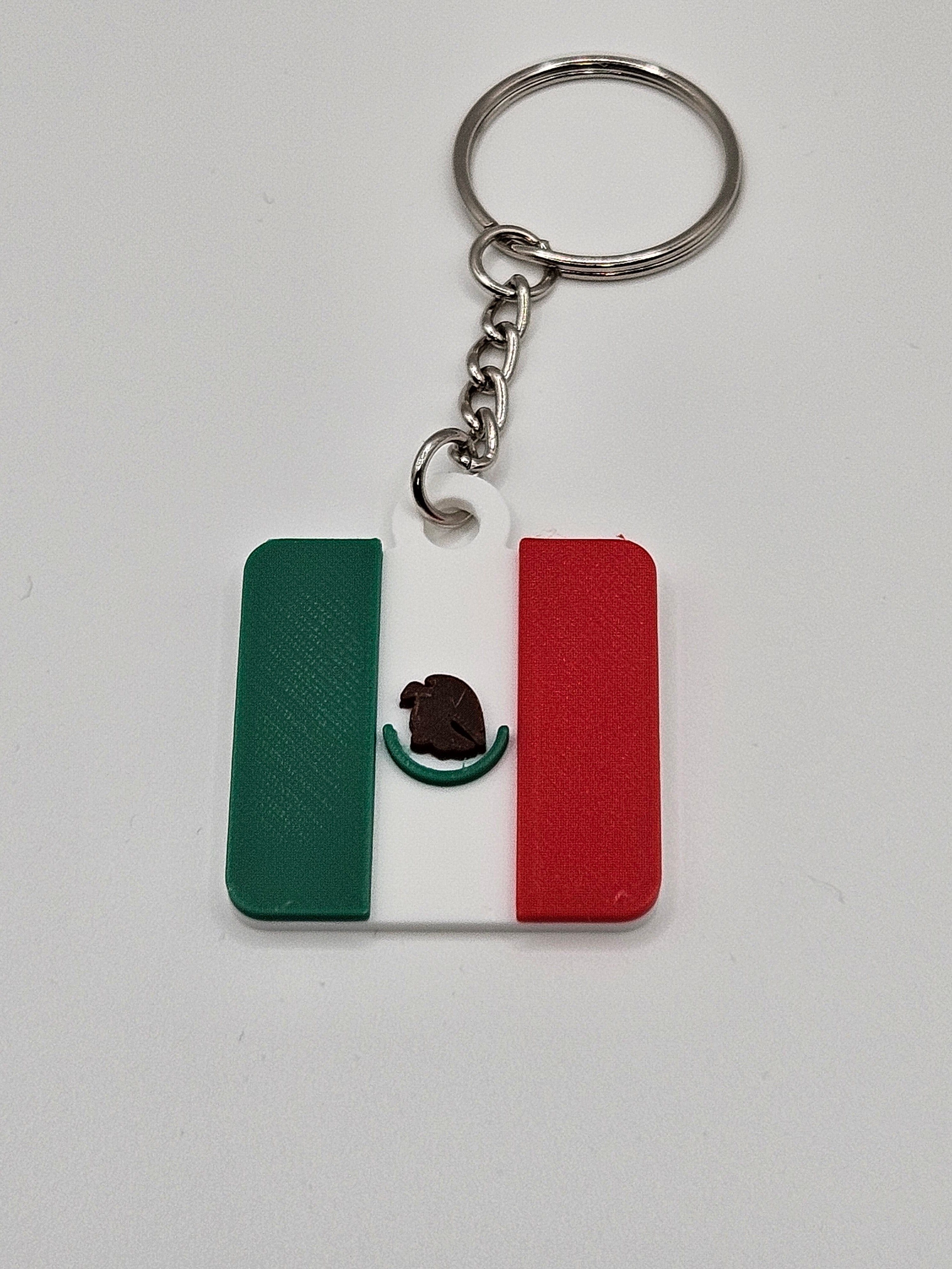 Country Flag Keychain – 3D Printed Accessory