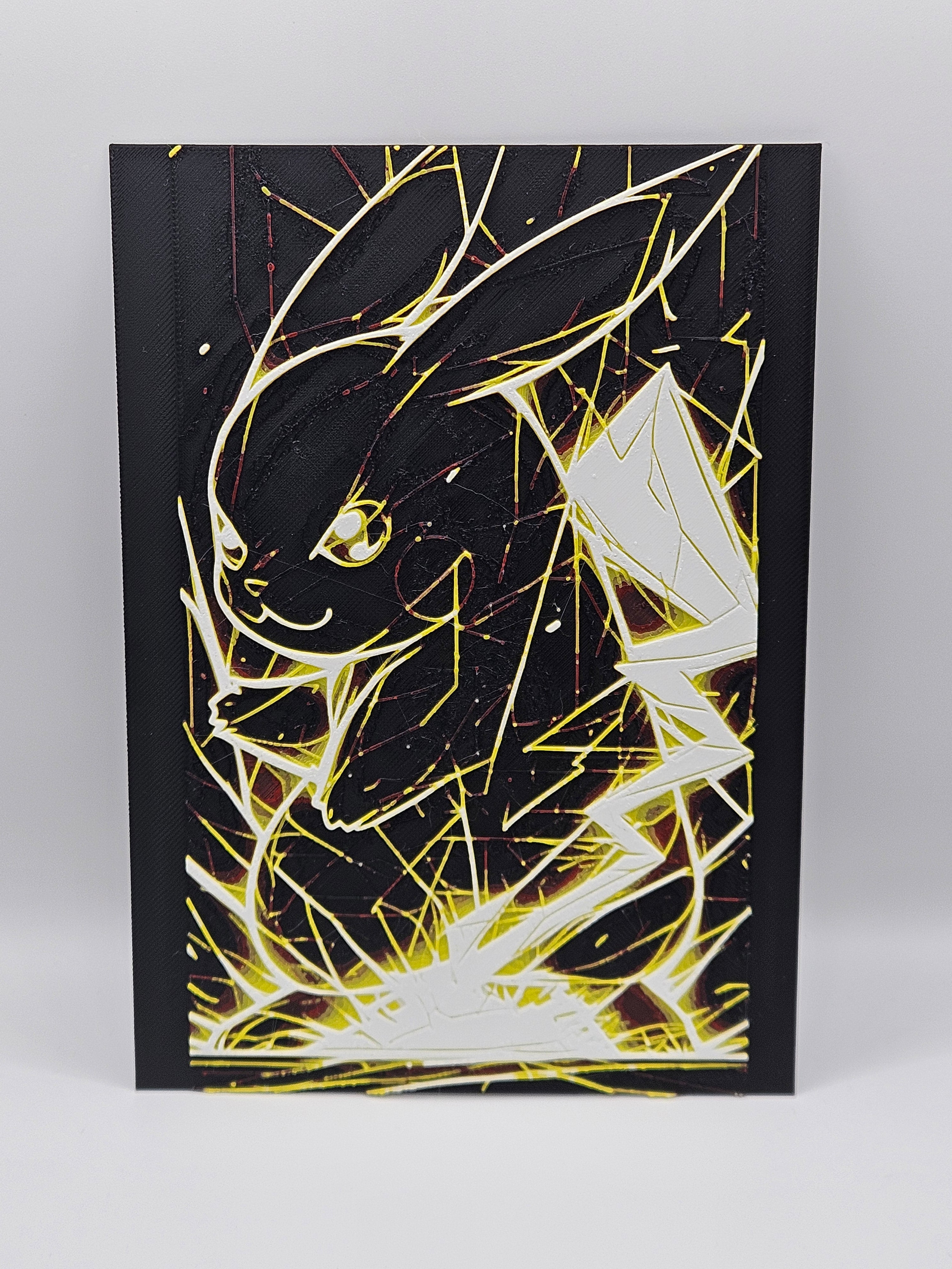 LayerForm Art Panel – Textured 3D Printed Wall Art
