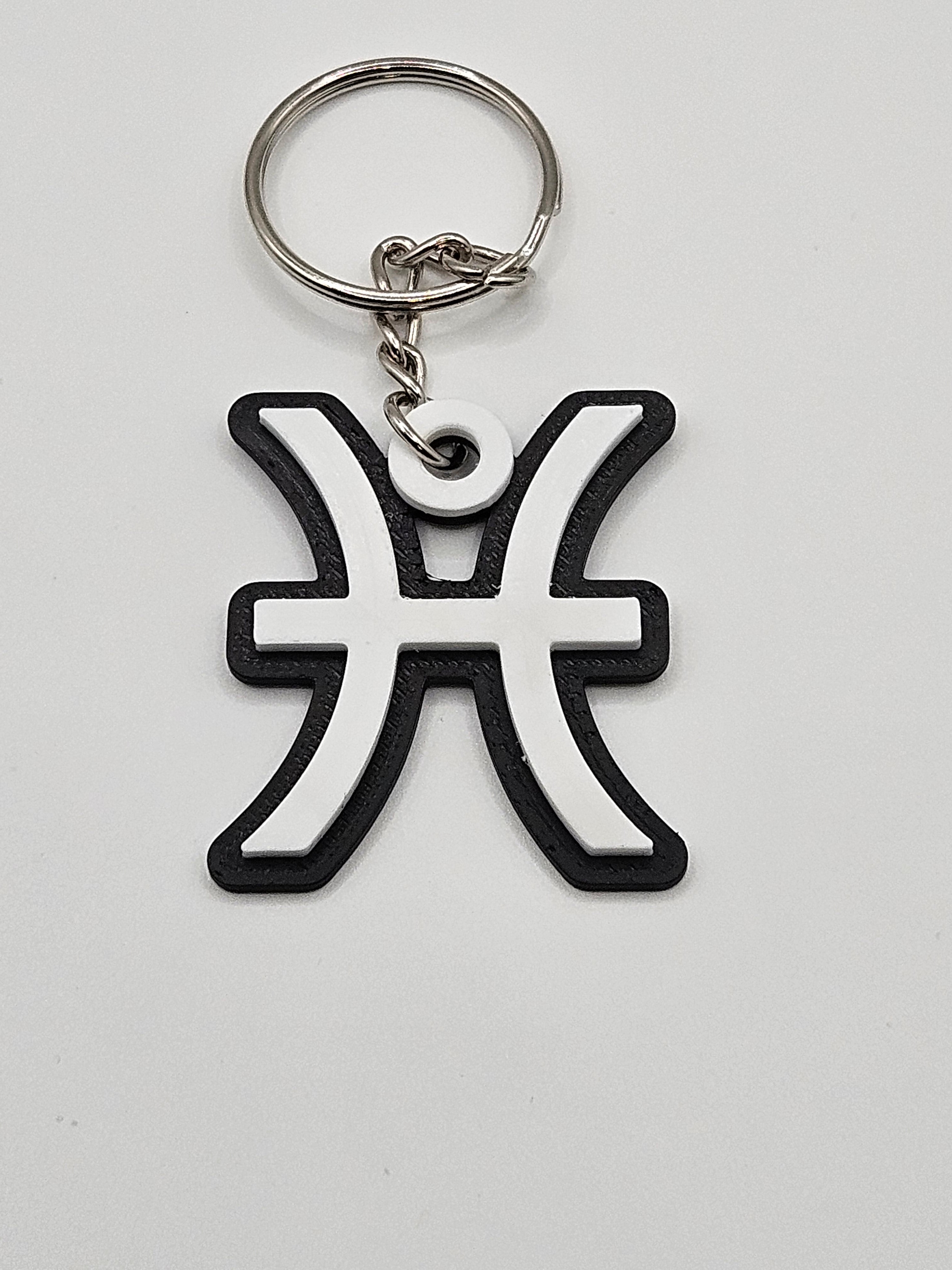 Zodiac Sign Keychain – 3D Printed Accessory