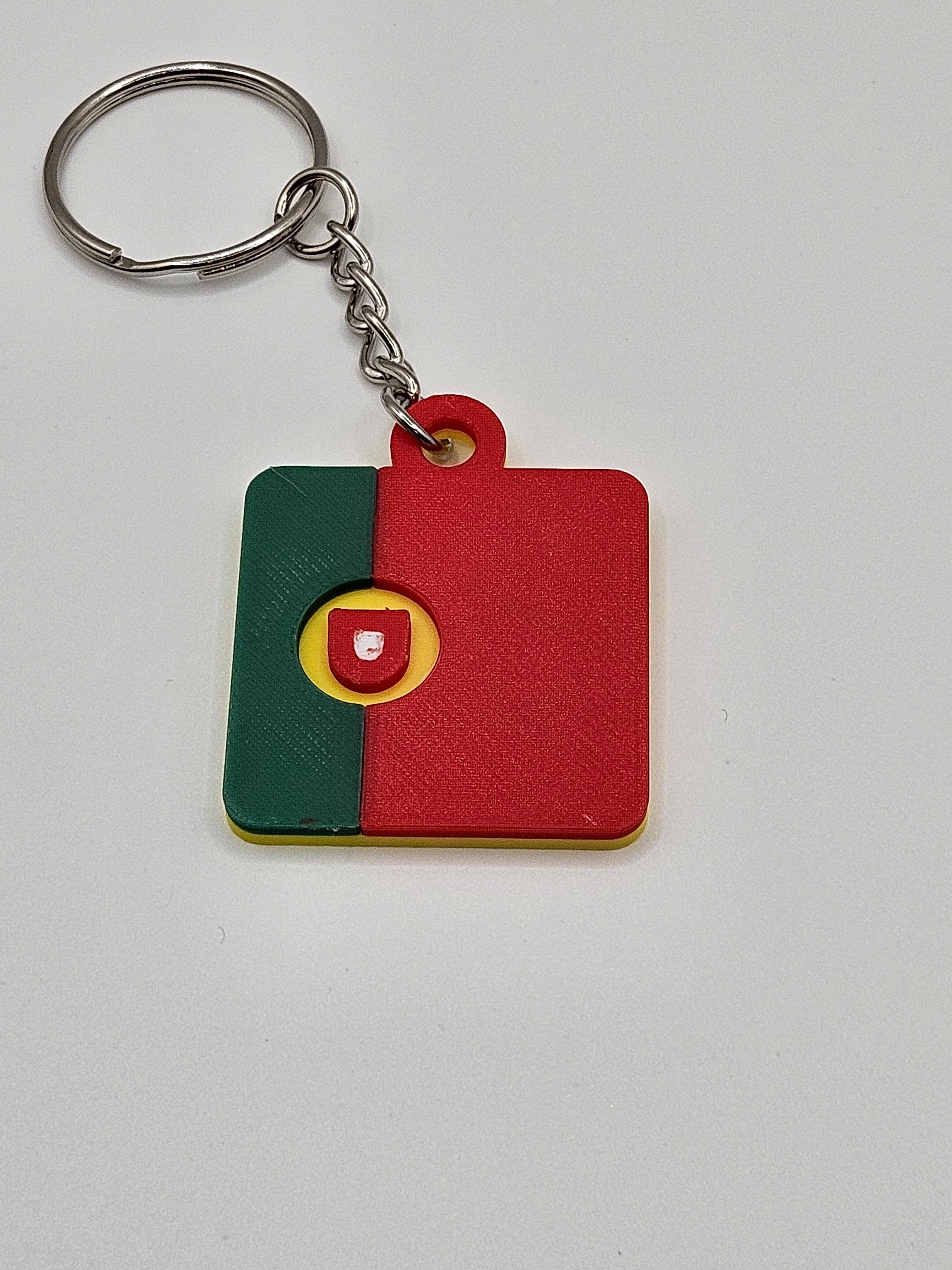 Country Flag Keychain – 3D Printed Accessory