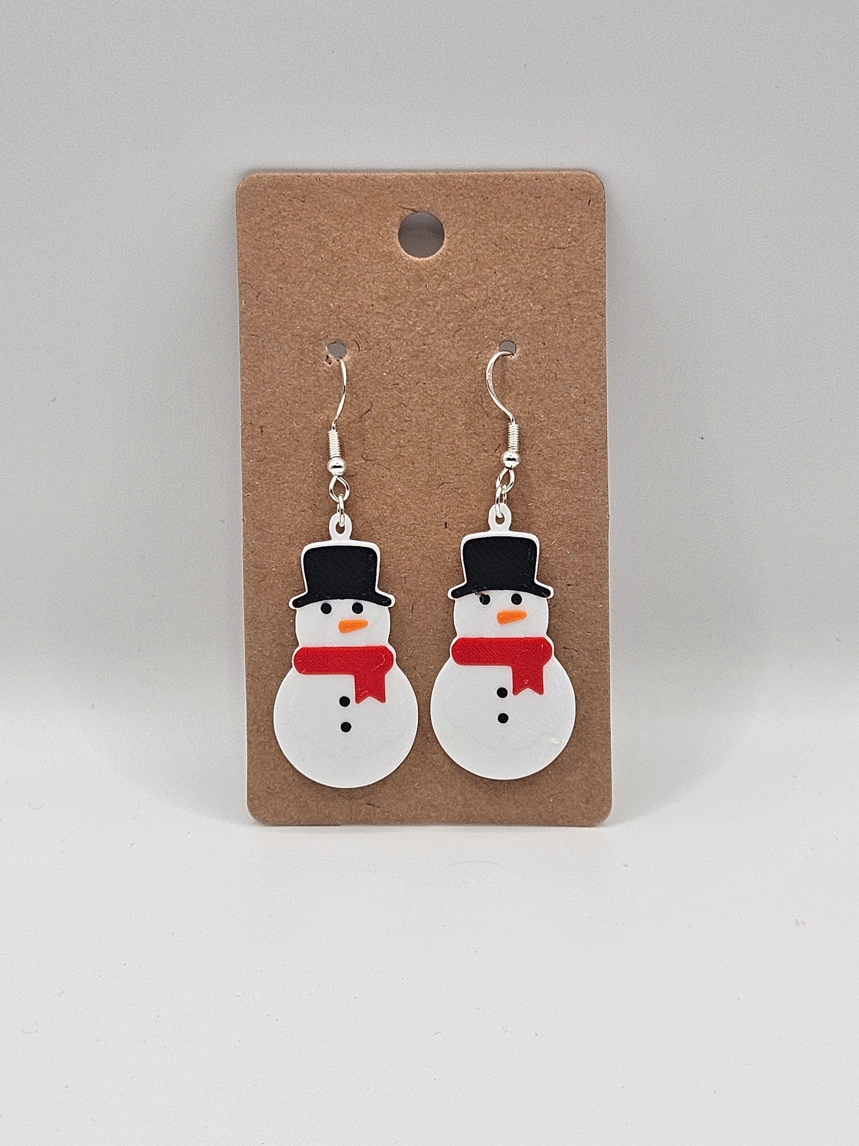DangleCraft Earrings – 3D Printed Collection
