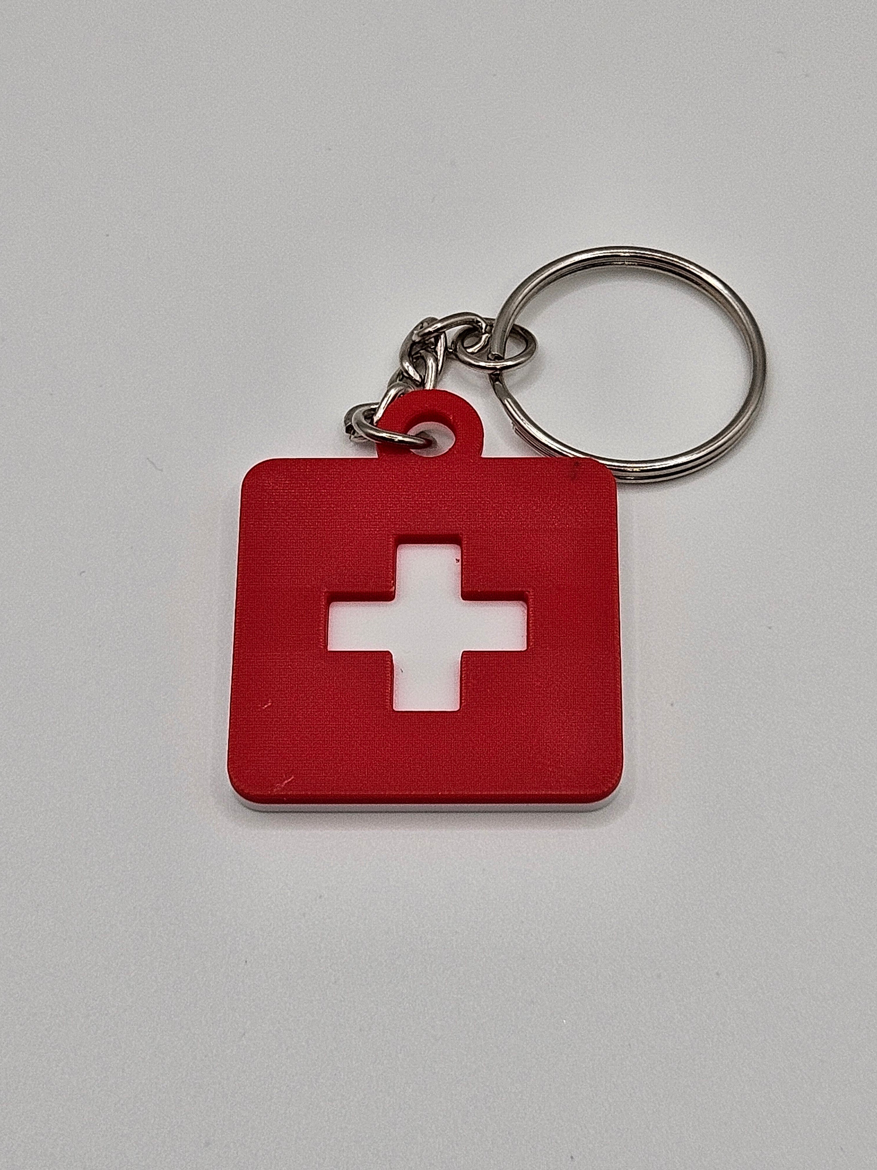 Country Flag Keychain – 3D Printed Accessory
