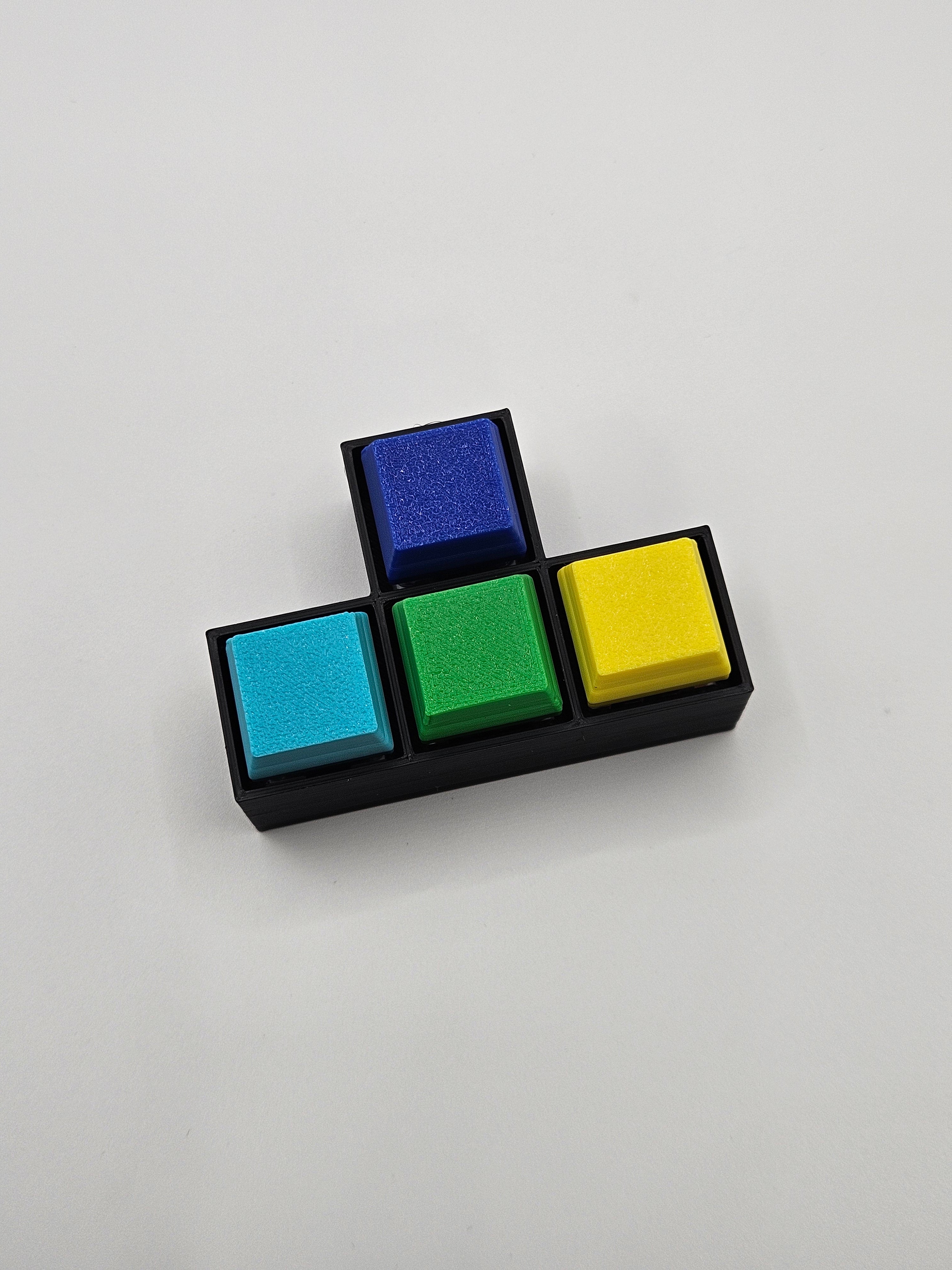 ClickBlock "T" Fidget – 3D Printed Mechanical Clicker