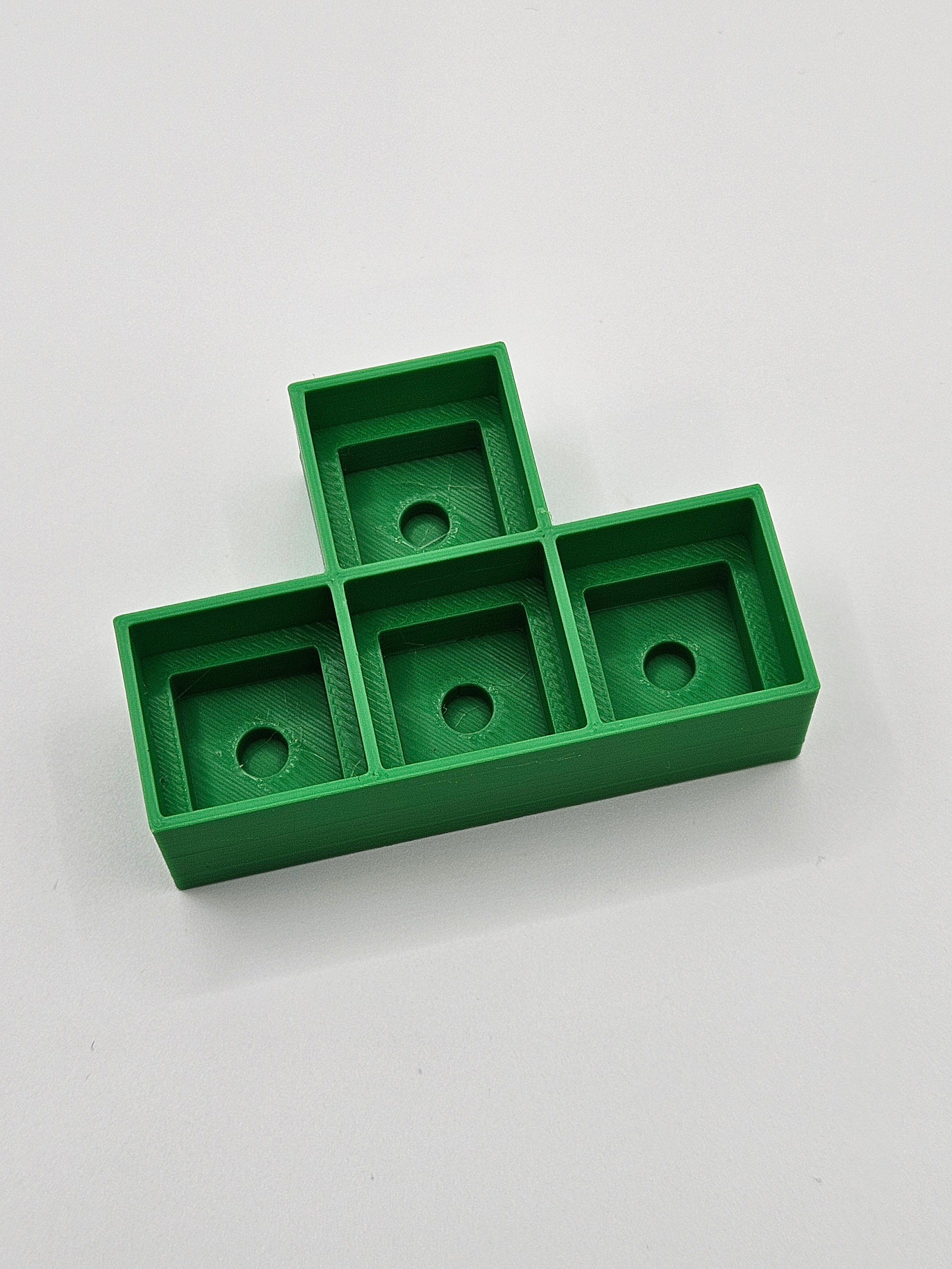ClickBlock "T" Fidget – 3D Printed Mechanical Clicker