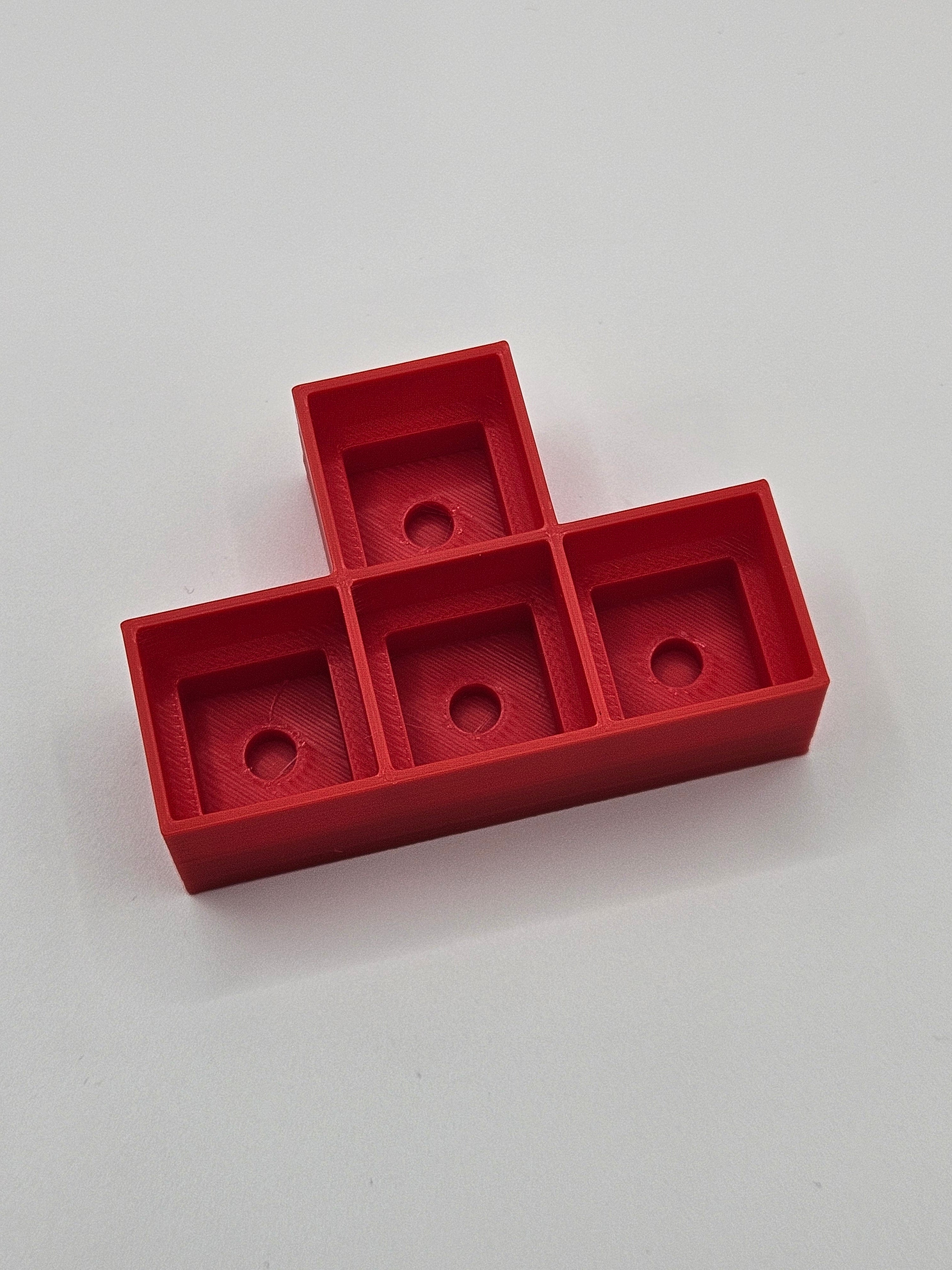 ClickBlock "T" Fidget – 3D Printed Mechanical Clicker
