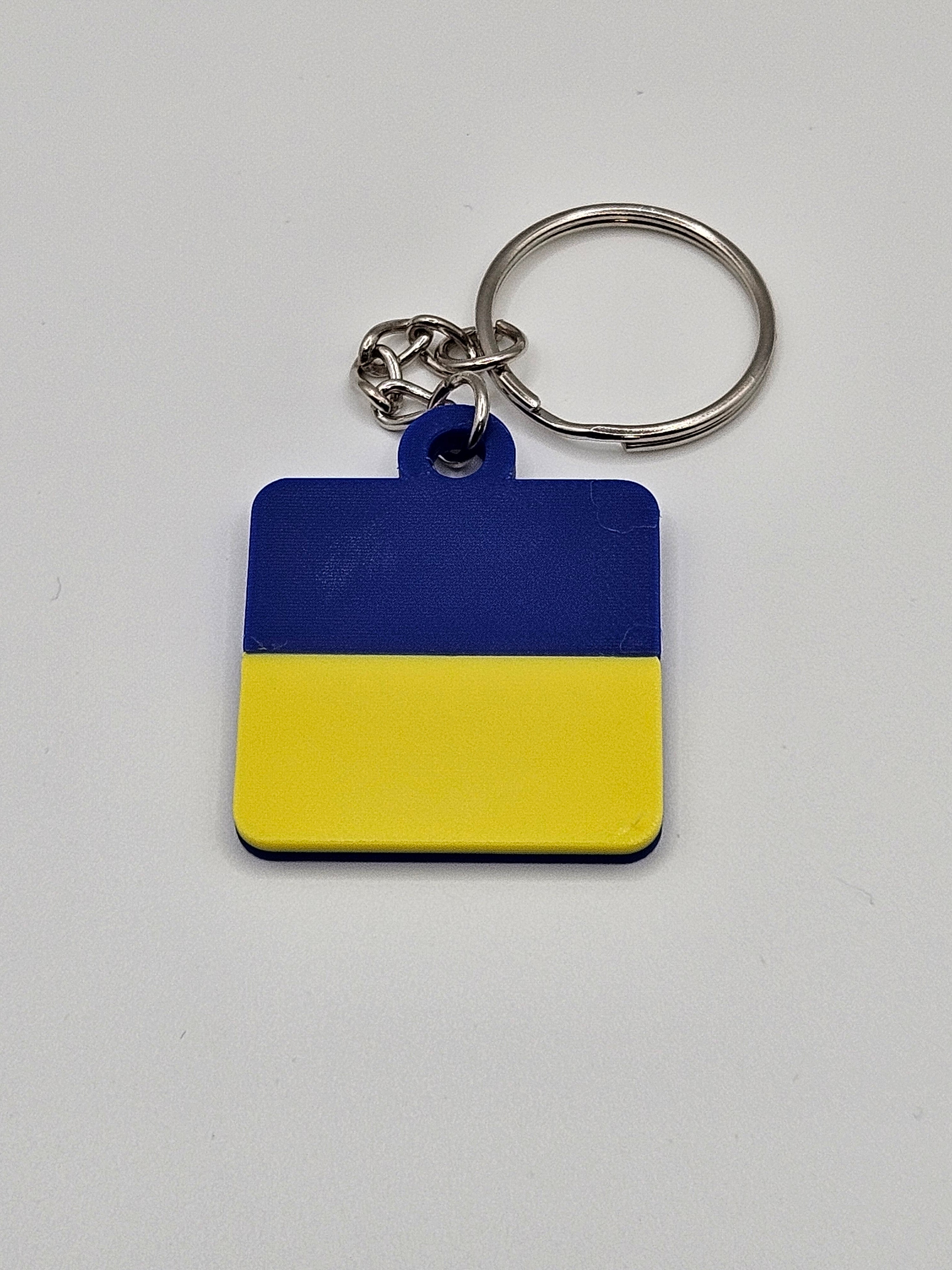 Country Flag Keychain – 3D Printed Accessory