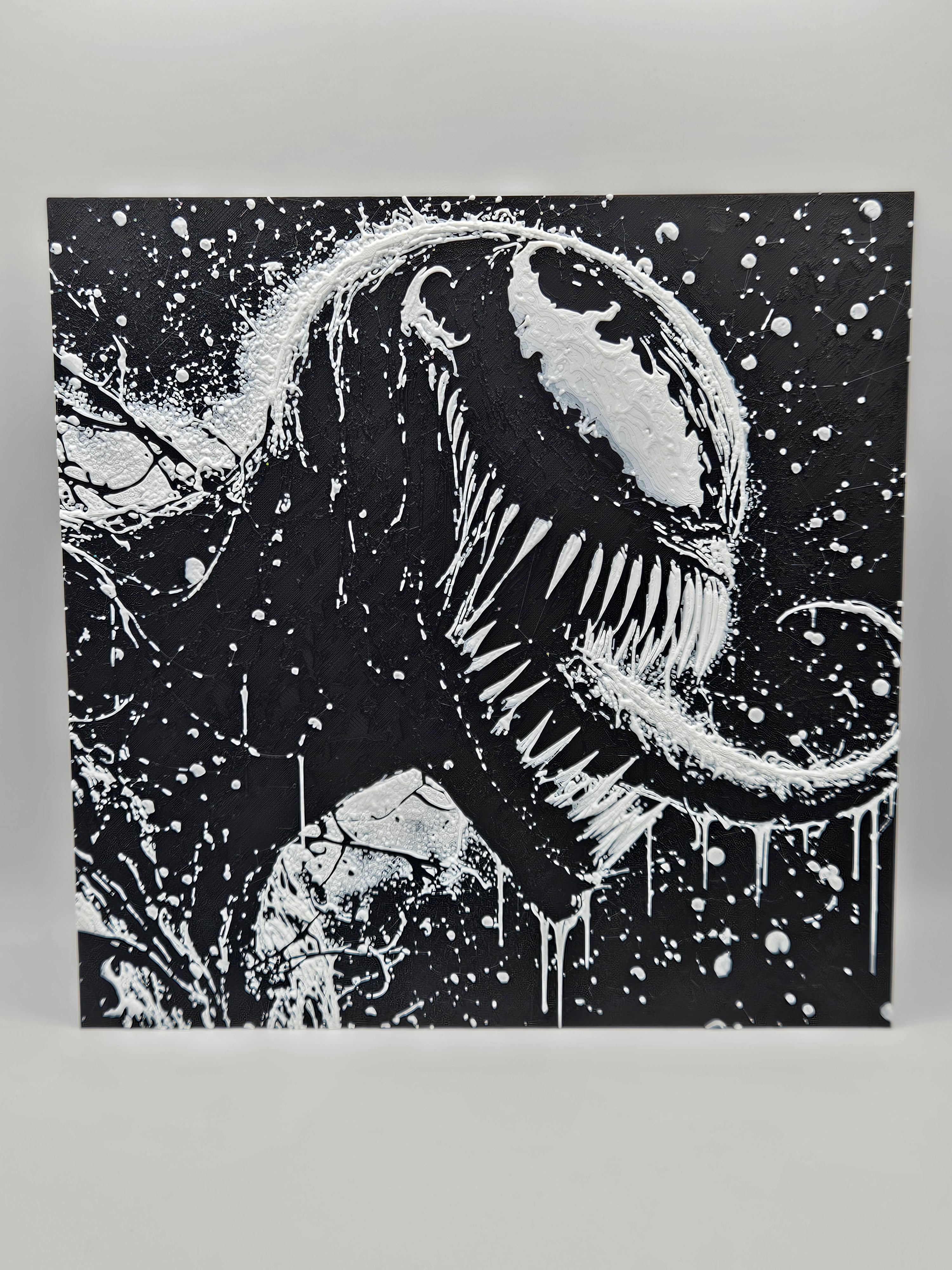 LayerForm Art Panel – Textured 3D Printed Wall Art