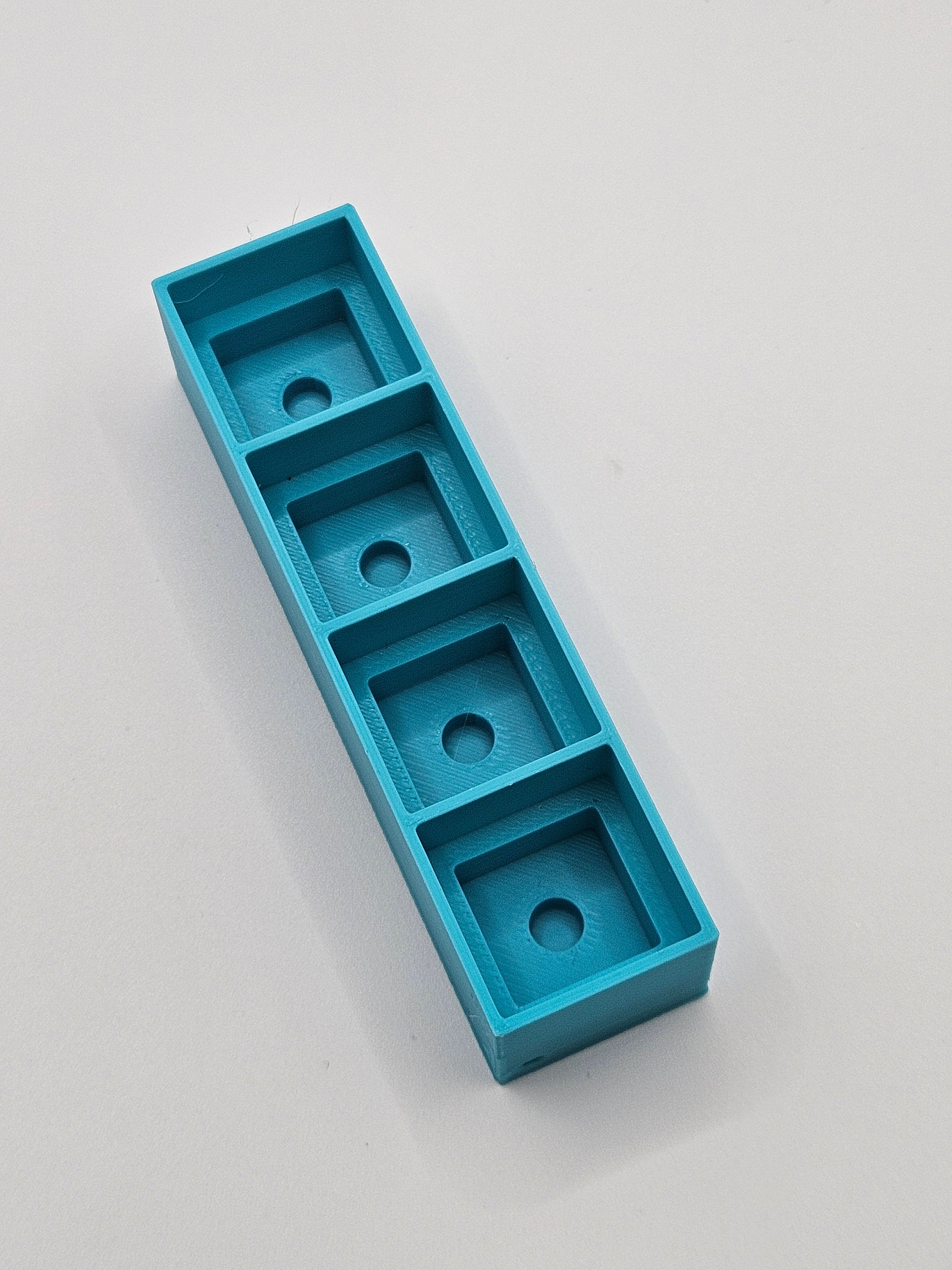 ClickBlock "I" Fidget – 3D Printed Mechanical Clicker