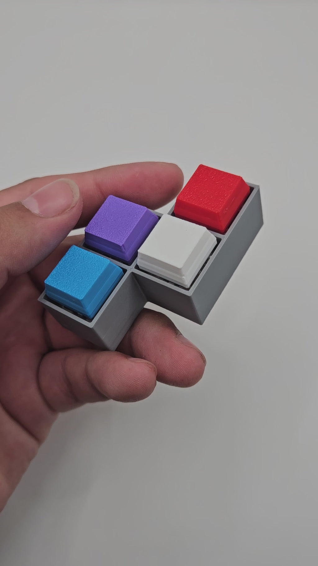 ClickBlock "Z" Fidget – 3D Printed Mechanical Clicker